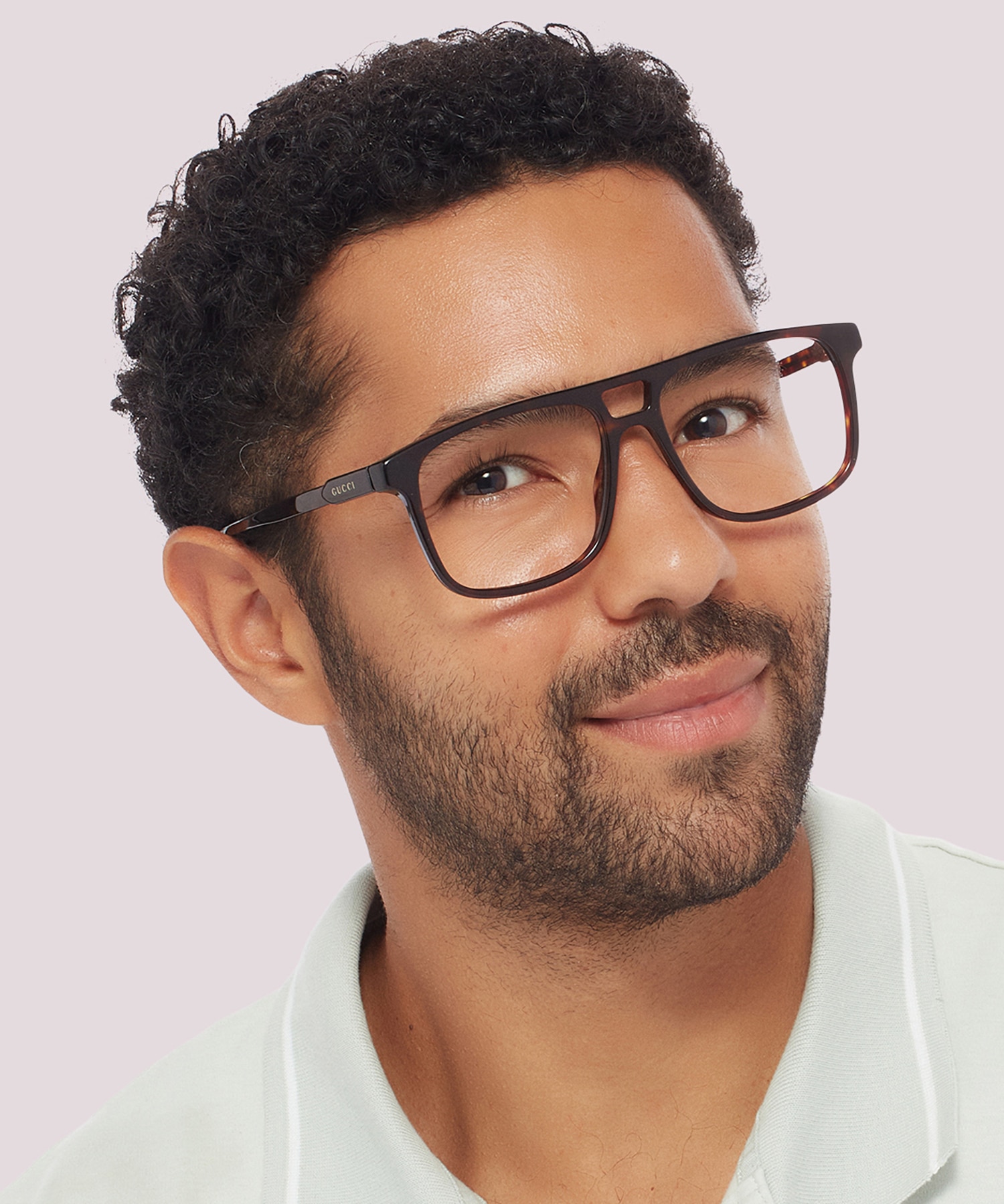 GG1035O Tortoise Brown AcetateSunglass Frames for Men for Glasses Direct