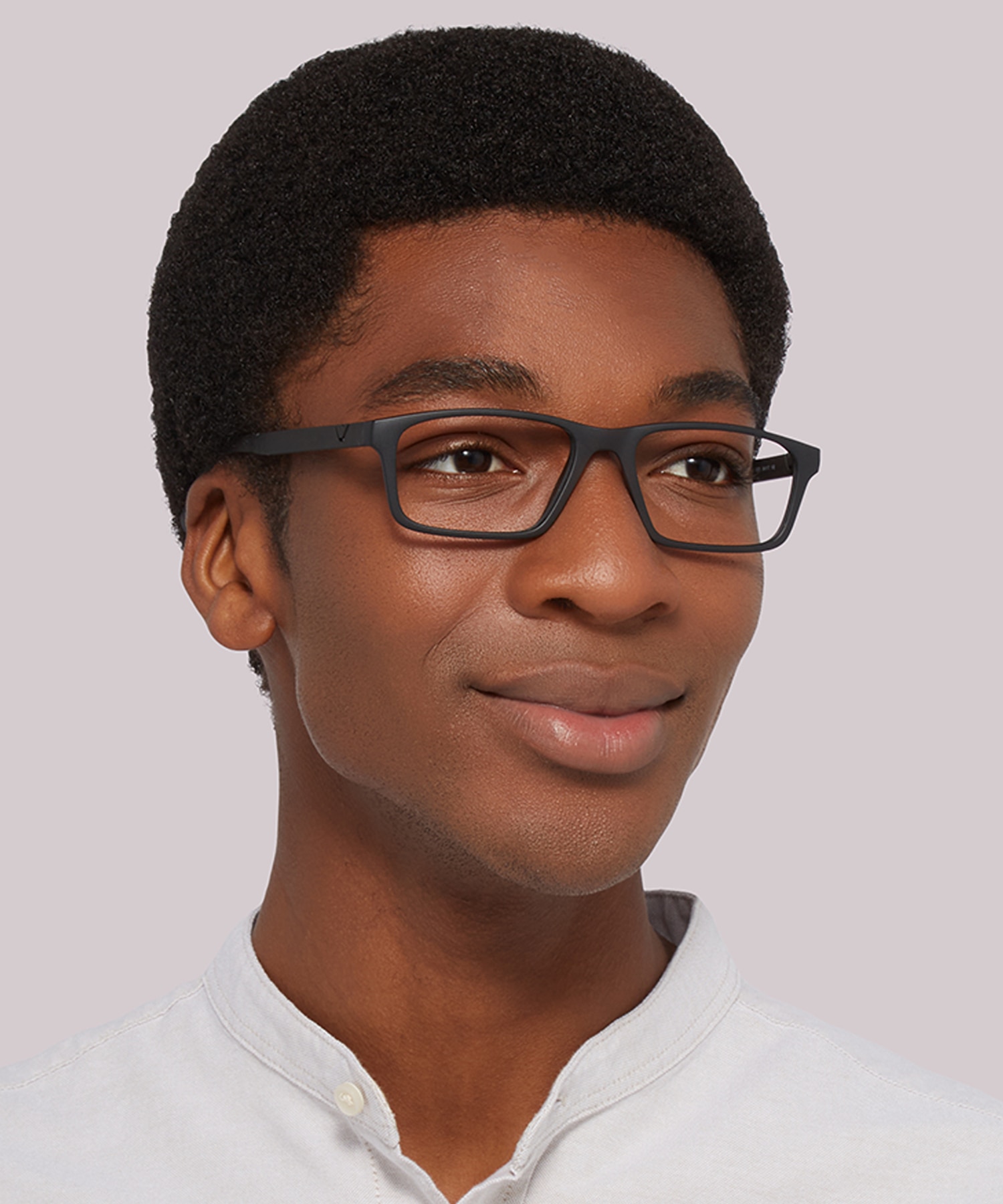 EA3213 Matte Black PlasticEyeglass Frames for Men for Glasses Direct