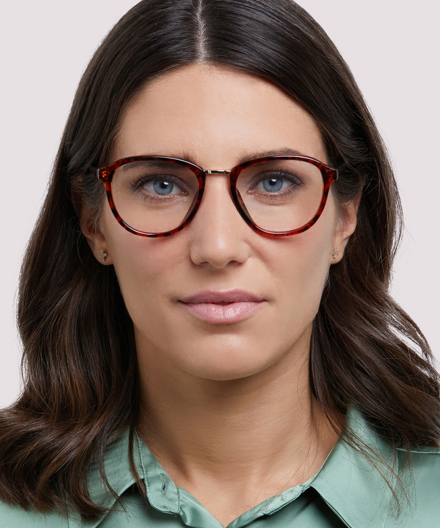 Cassidy Havana PlasticEyeglass Frames for Women for Glasses Direct