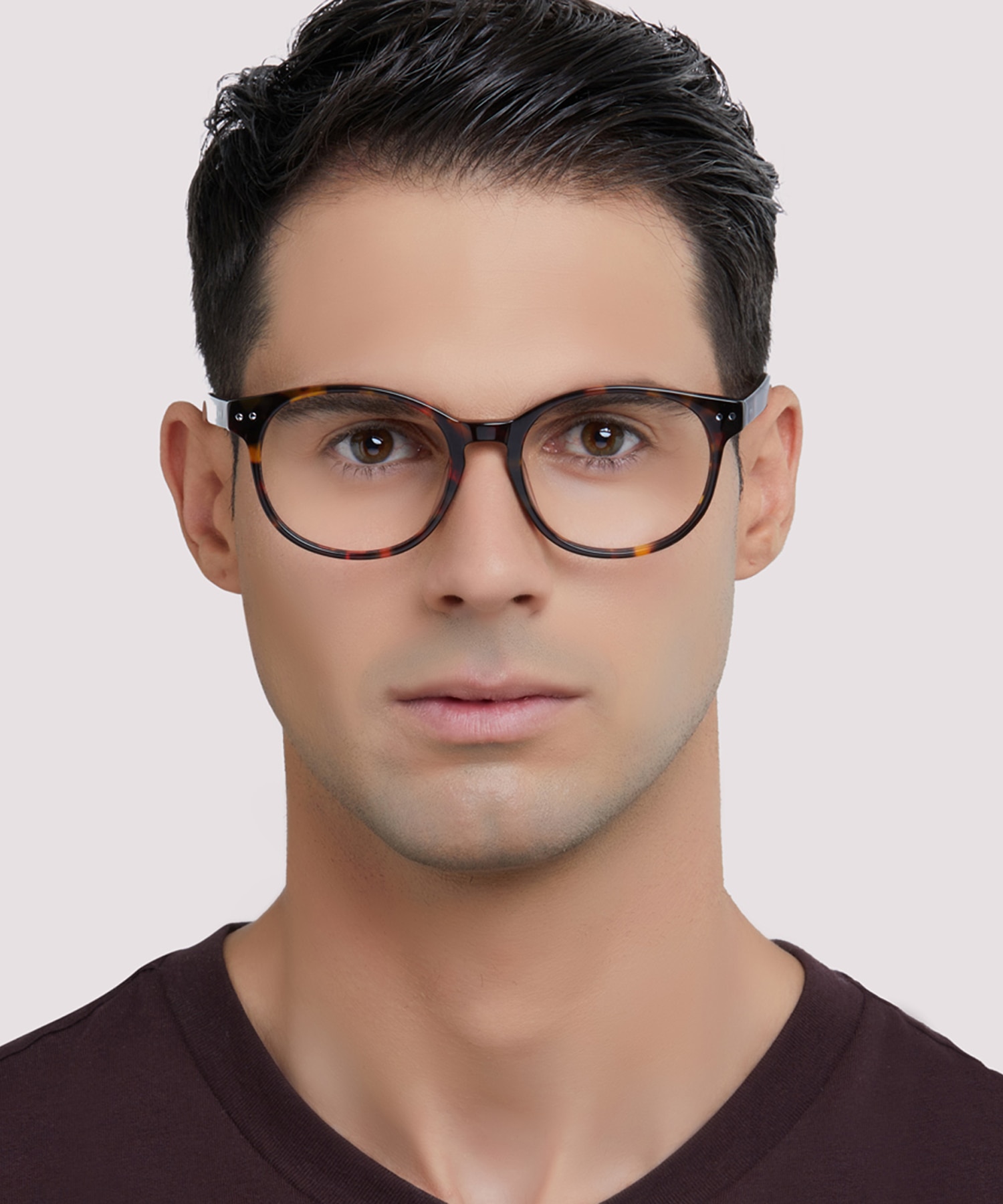 East Dark Tortoise AcetateEyeglass Frames for Men for Glasses Direct