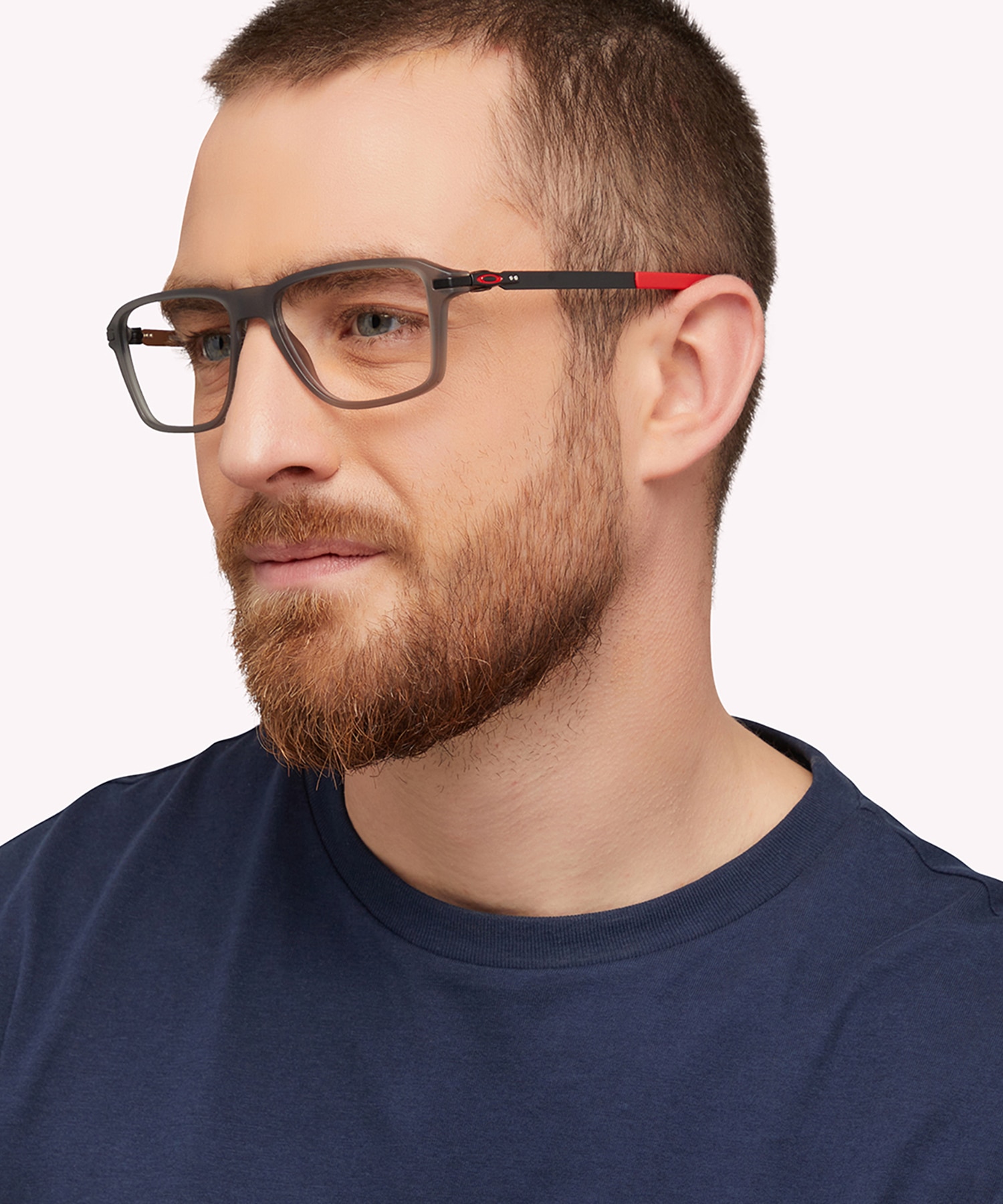 Wheel House Satin Grey Smoke PlasticEyeglass Frames for Men for Glasses Direct