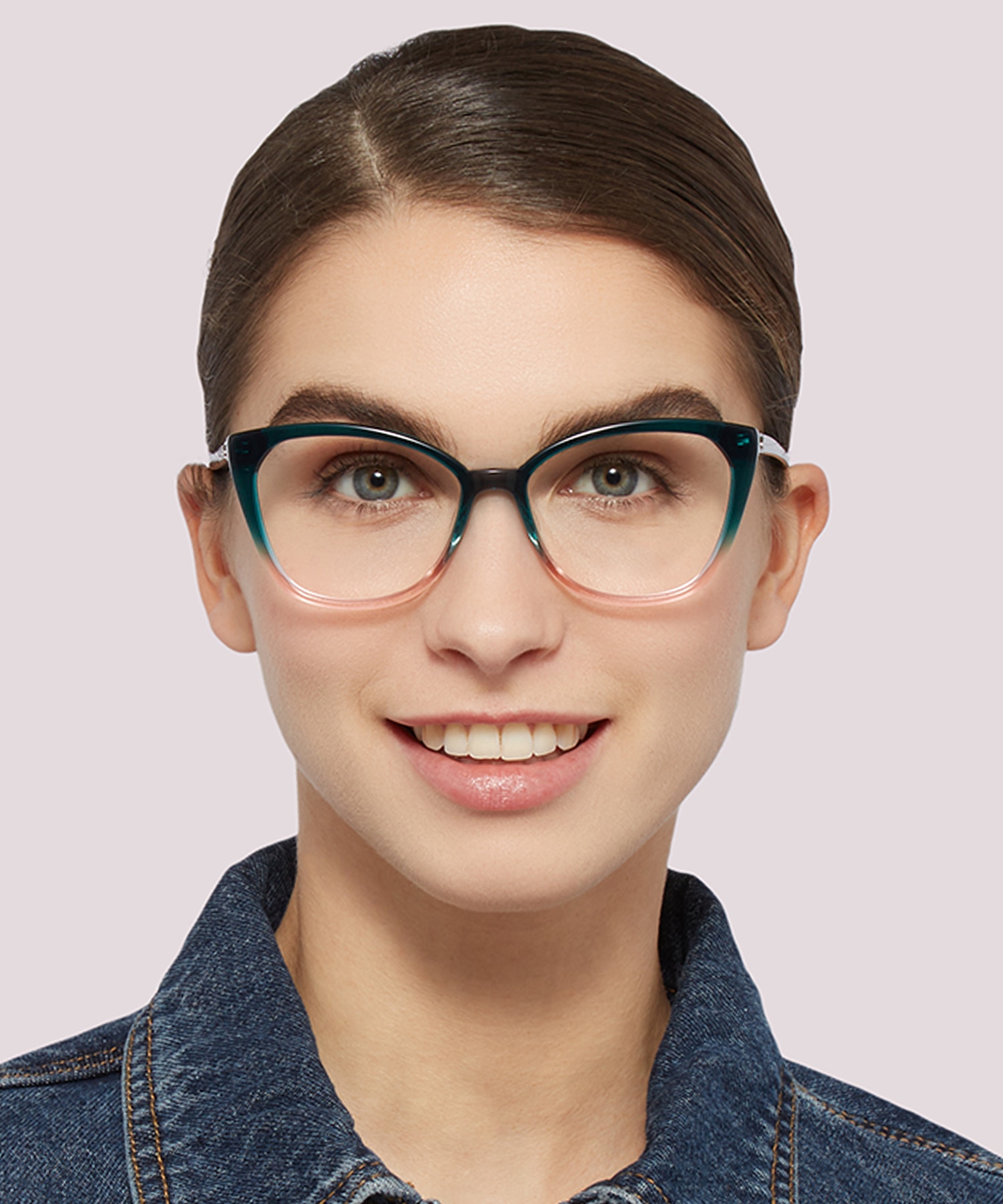 Zahra Green AcetateEyeglass Frames for Women for Glasses Direct