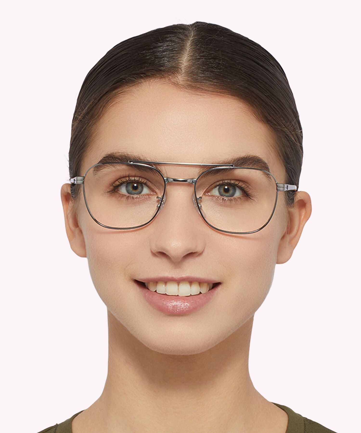 RB6485 Gunmetal MetalEyeglass Frames for Women for Glasses Direct