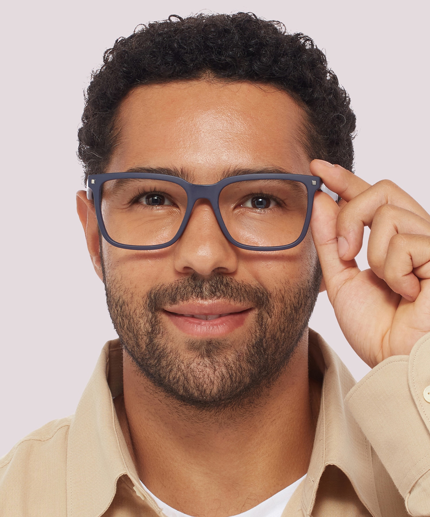 PLD D436 Blue PlasticEyeglass Frames for Men for Glasses Direct
