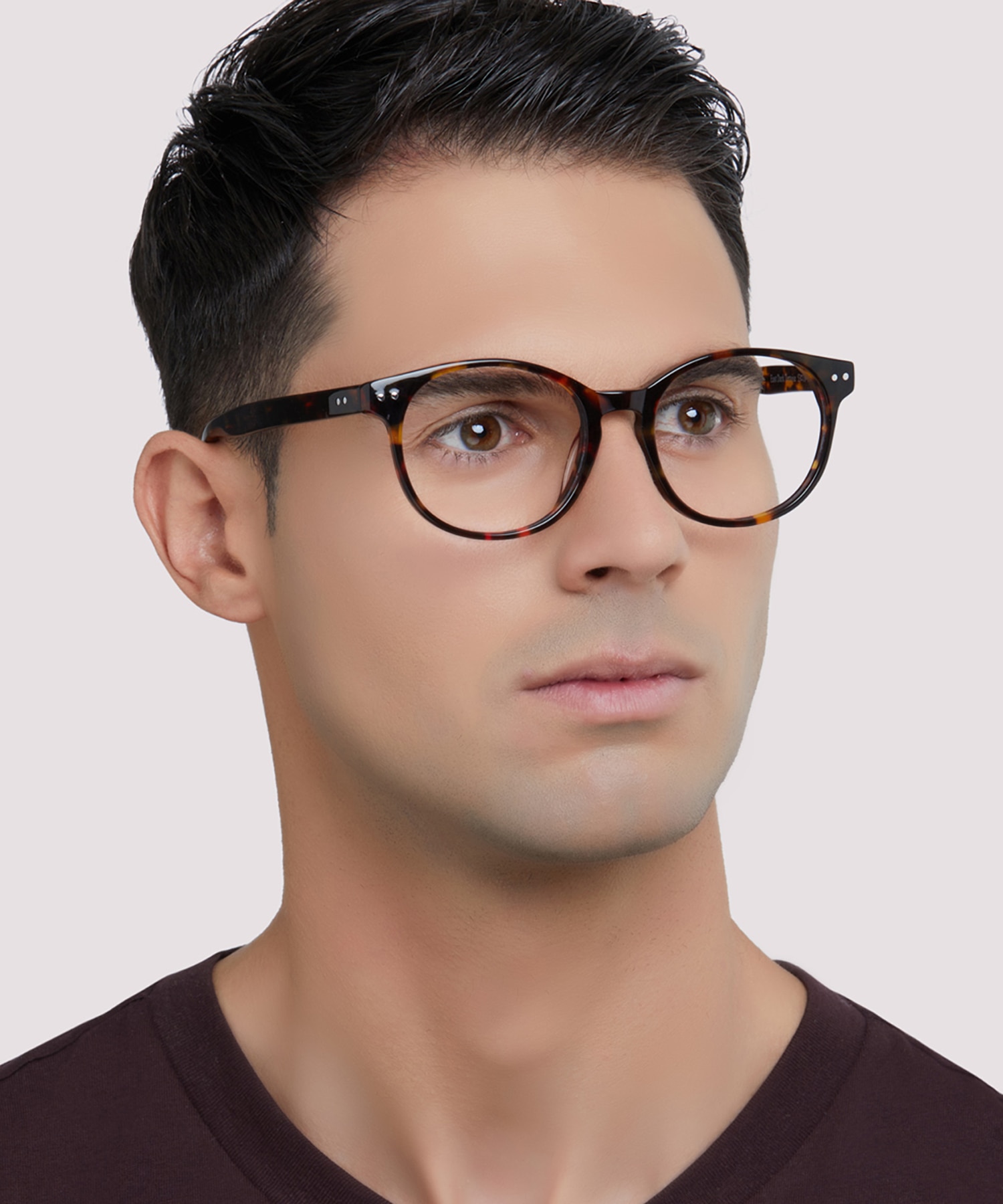 East Dark Tortoise AcetateEyeglass Frames for Men for Glasses Direct