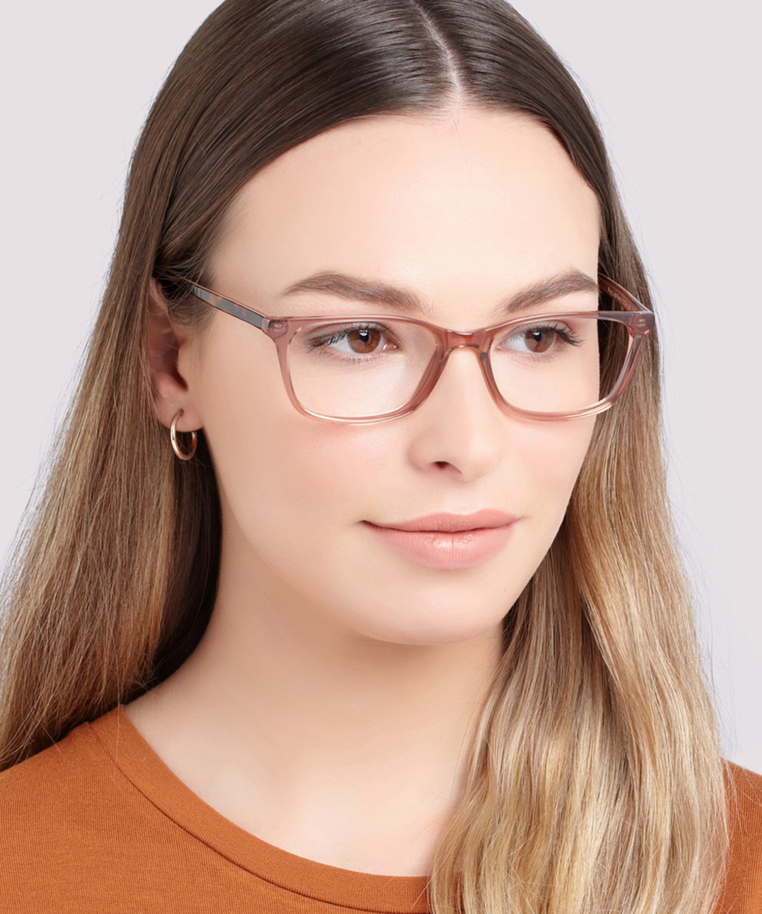 Wing Light Brown AcetateEyeglass Frames for Women for Glasses Direct