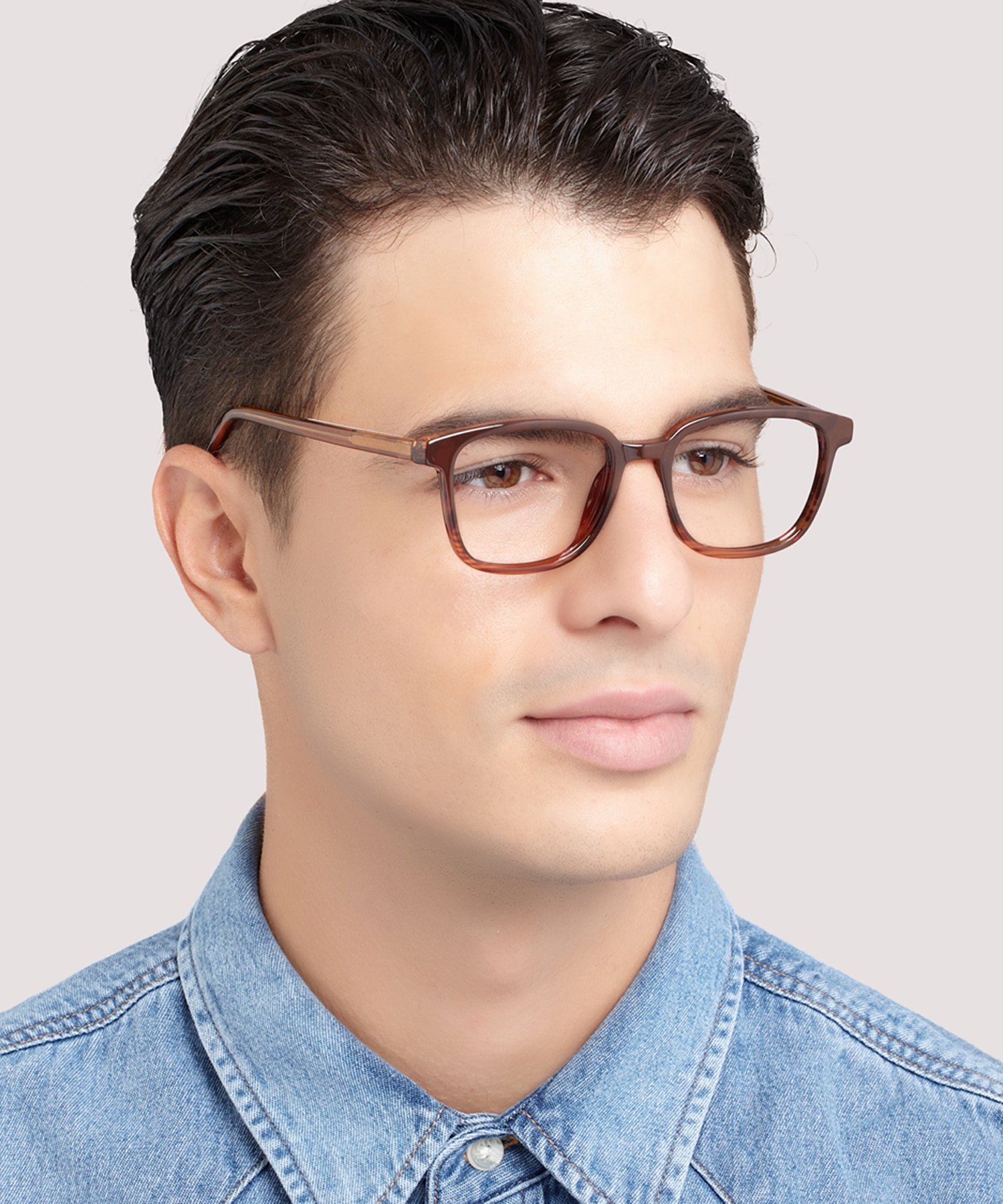 Cooper Spotty Havana PlasticEyeglass Frames for Men for Glasses Direct