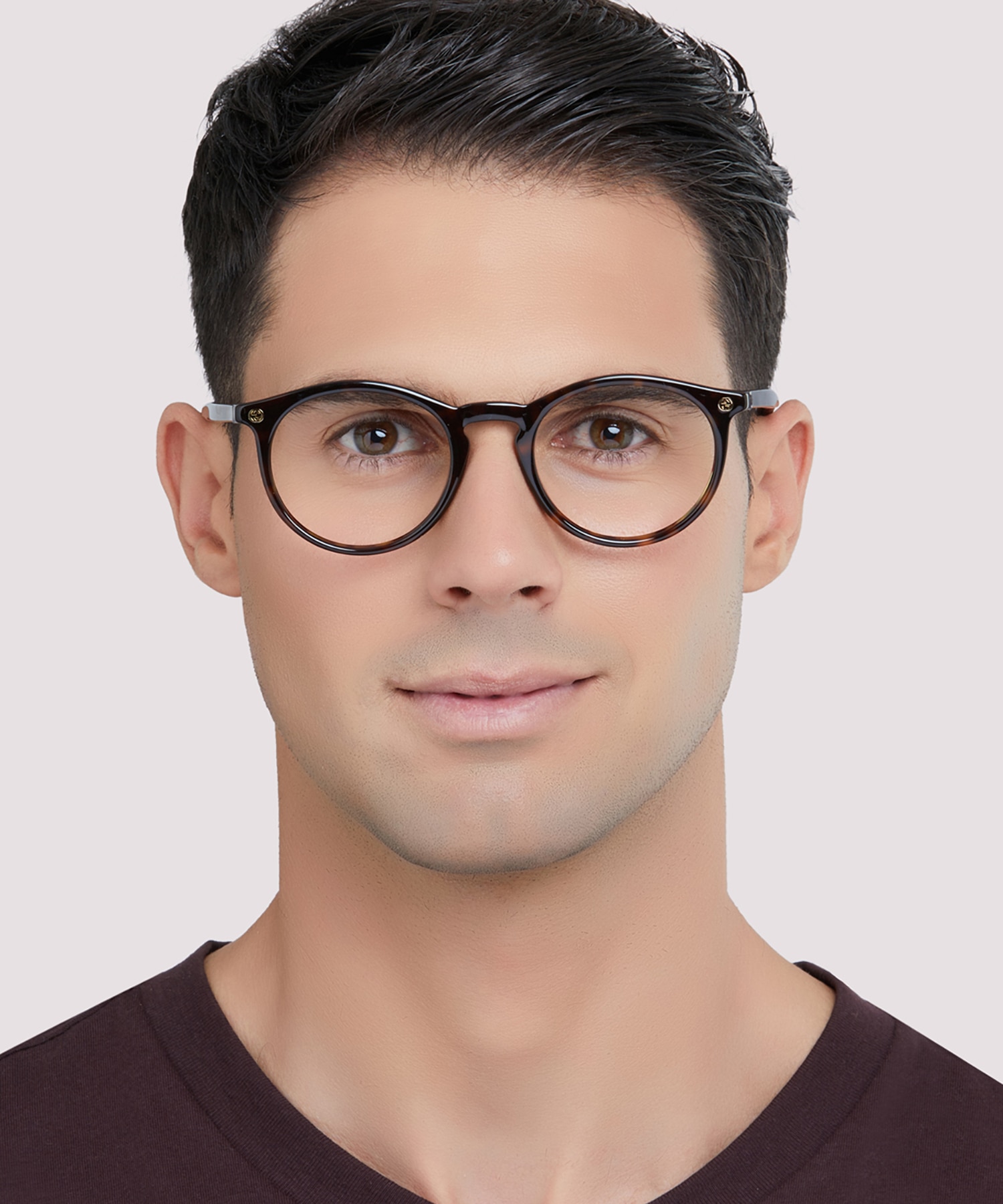 GG0121O Tortoise AcetateEyeglass Frames for Men for Glasses Direct