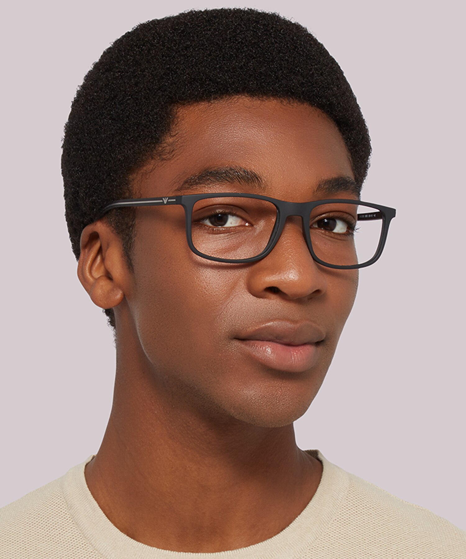 EA3135 Rubber Black PlasticEyeglass Frames for Men for Glasses Direct
