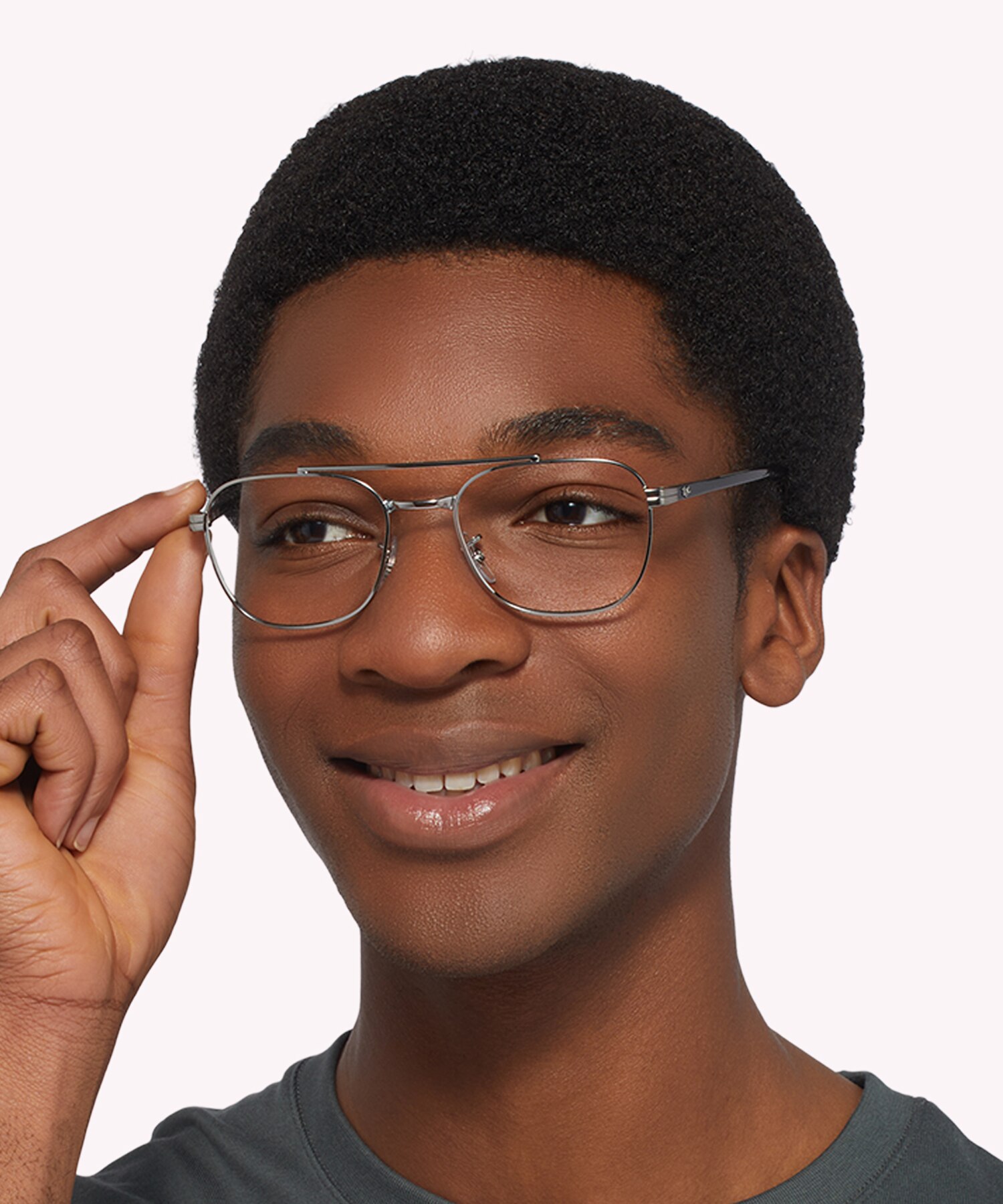 RB6485 Gunmetal MetalEyeglass Frames for Men for Glasses Direct