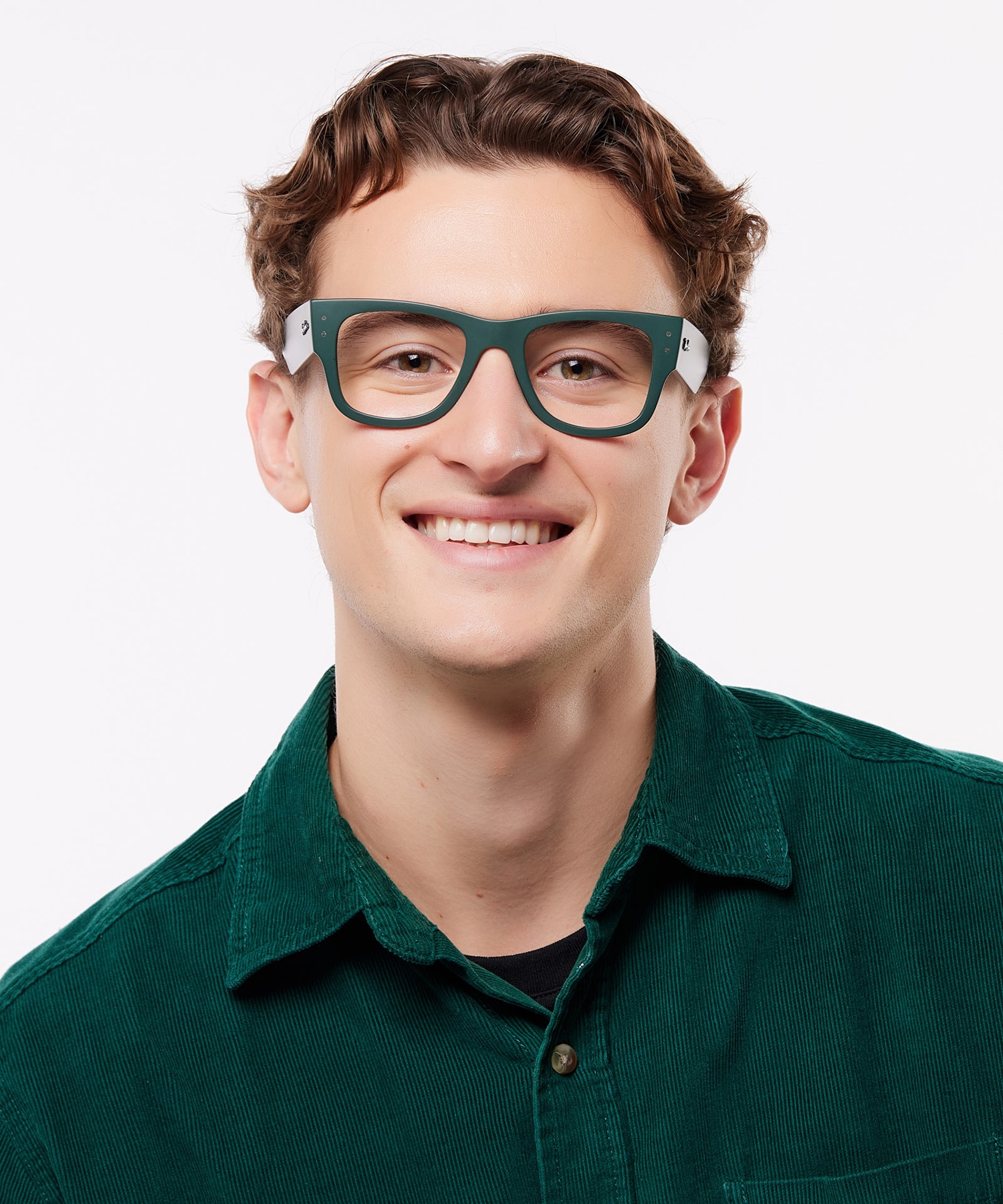 RB7840V Sand Green PlasticEyeglass Frames for Men for Glasses Direct