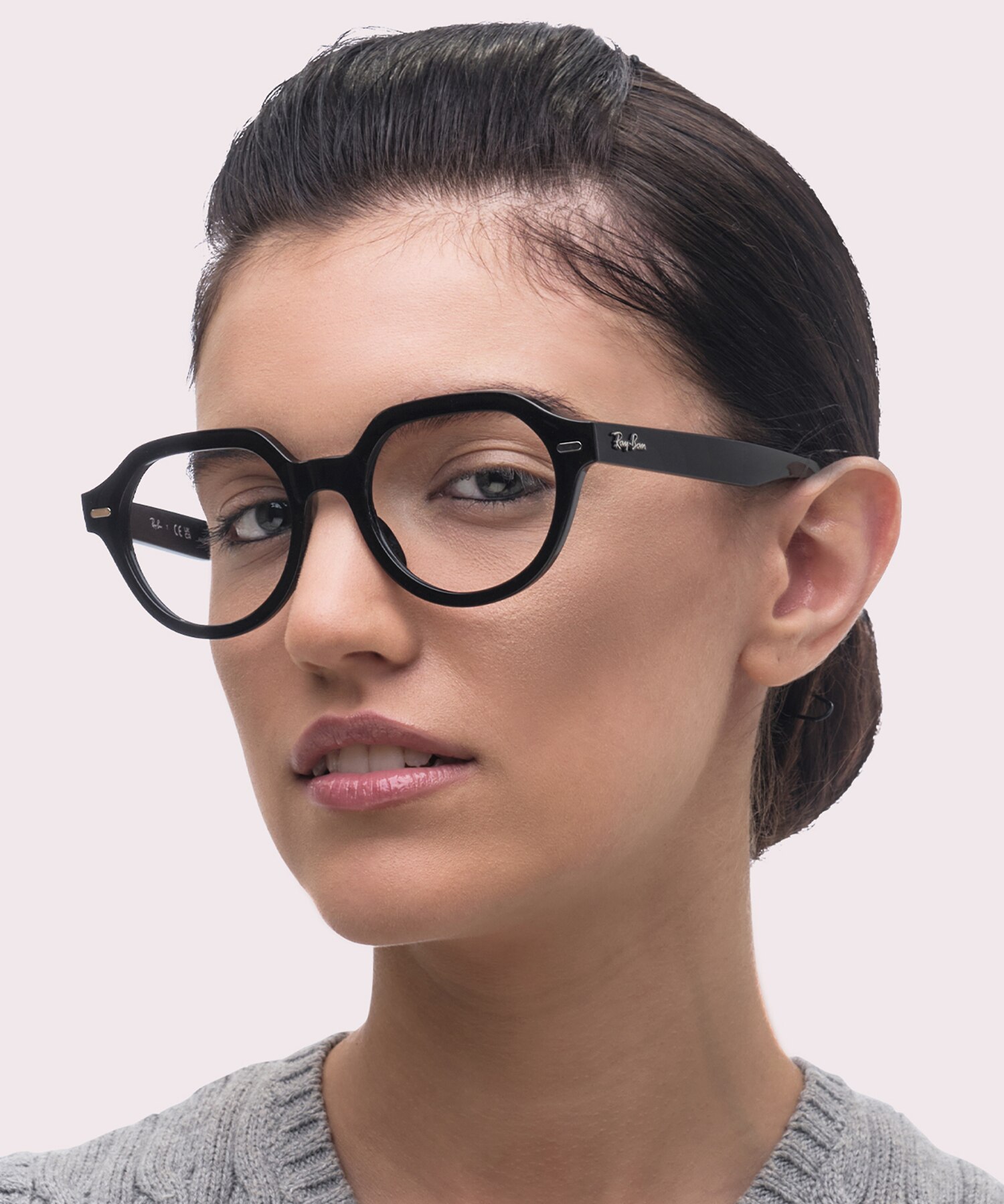 Gina Optics Black PlasticEyeglass Frames for Women for Glasses Direct
