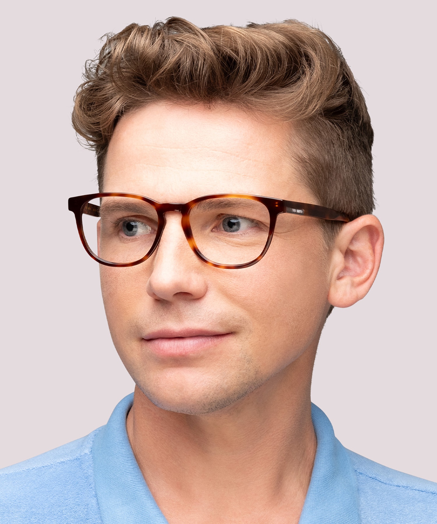 TB8252 Brown AcetateEyeglass Frames for Men for Glasses Direct