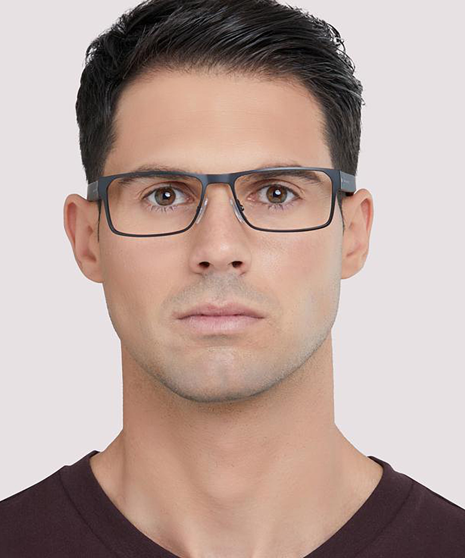 Boss 0601/N Black PlasticEyeglass Frames for Men for Glasses Direct