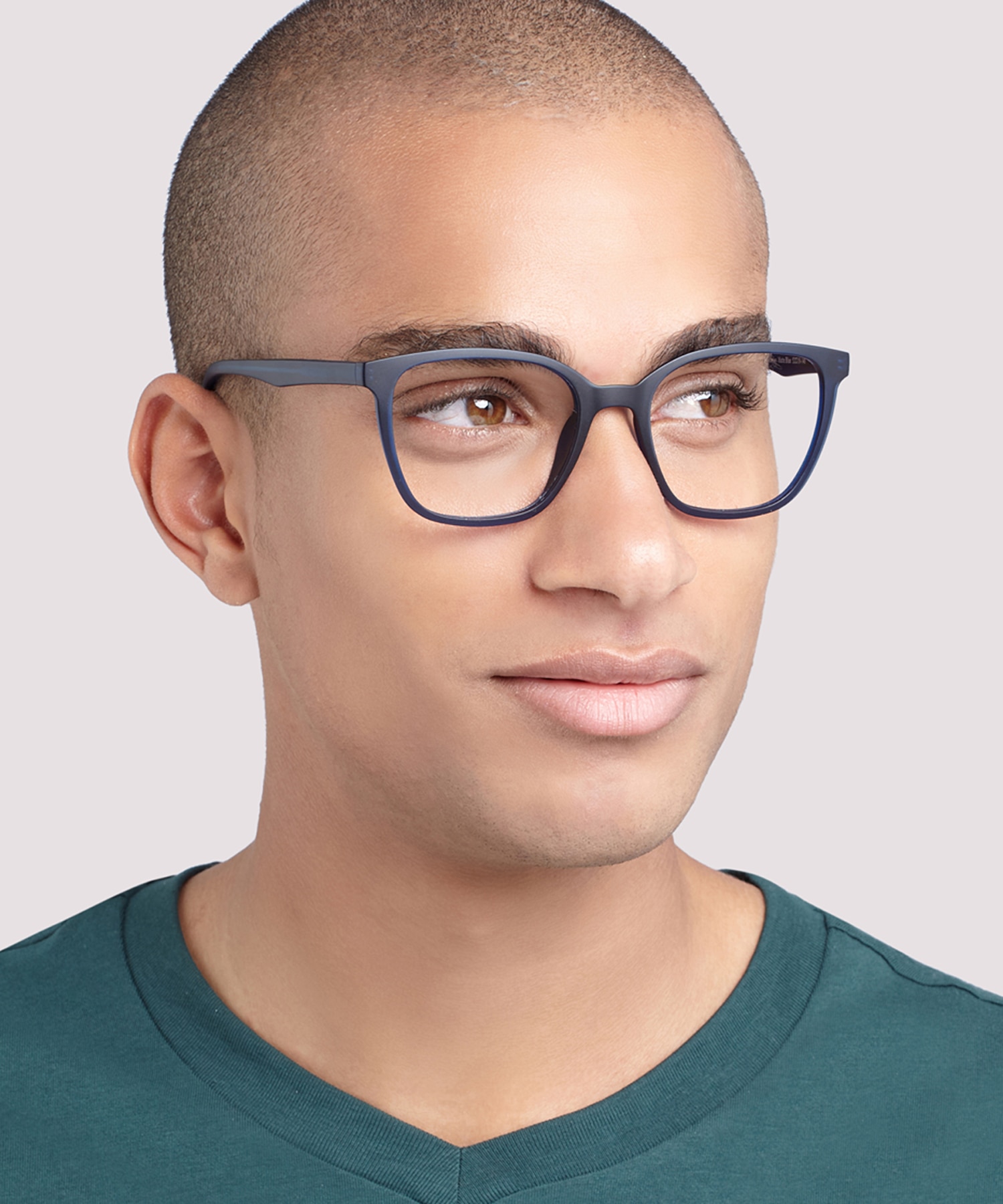 Bentley Matte Blue PlasticEyeglass Frames for Men for Glasses Direct