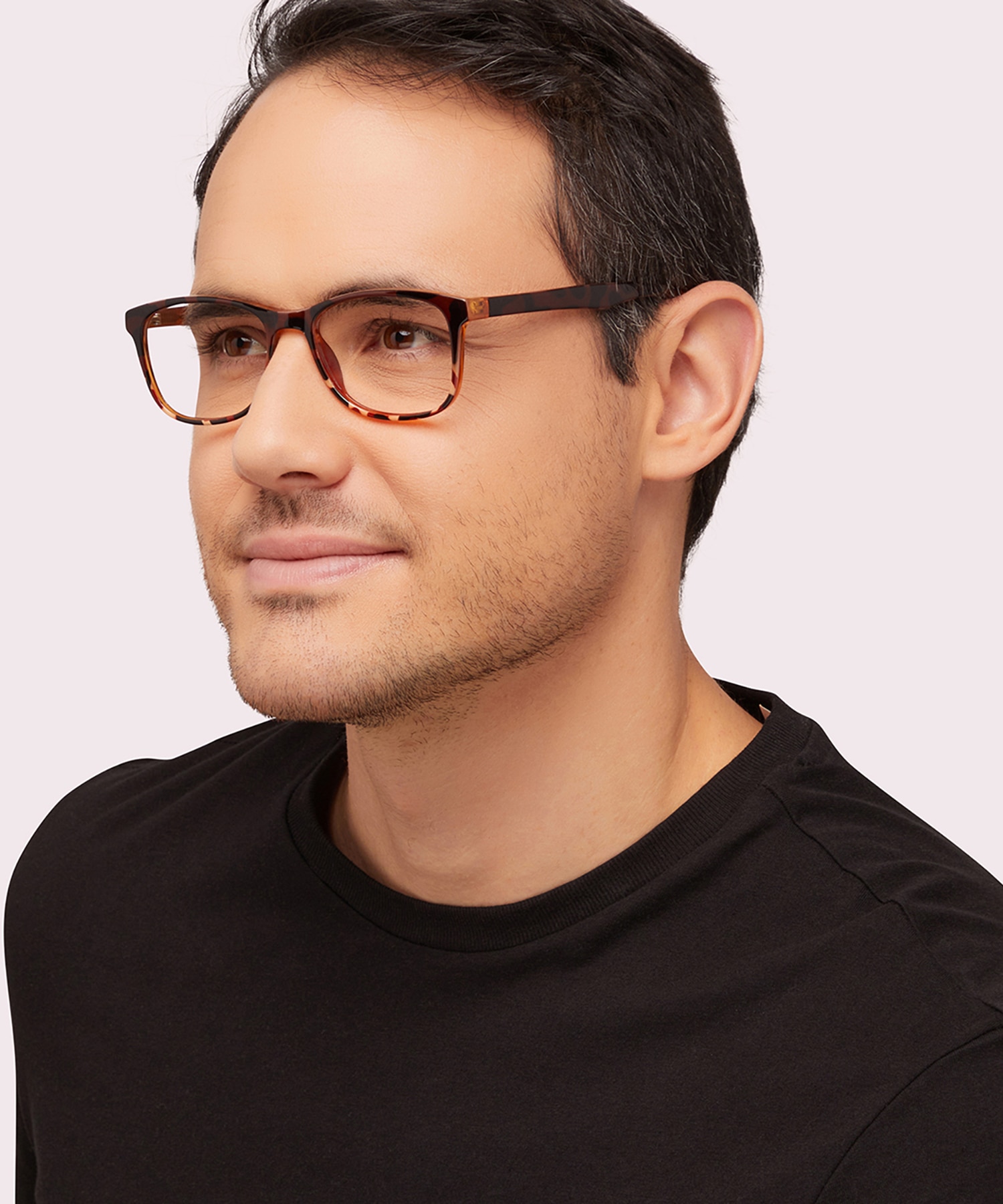 Drew Havana PlasticEyeglass Frames for Men for Glasses Direct