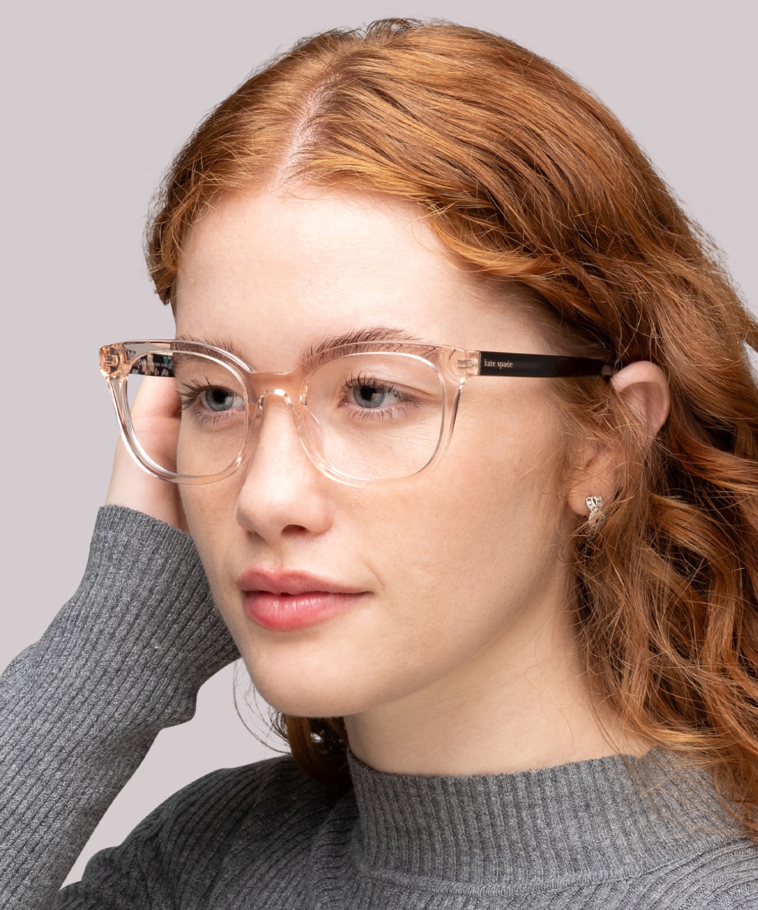 Samara/G Pink AcetateEyeglass Frames for Women for Glasses Direct