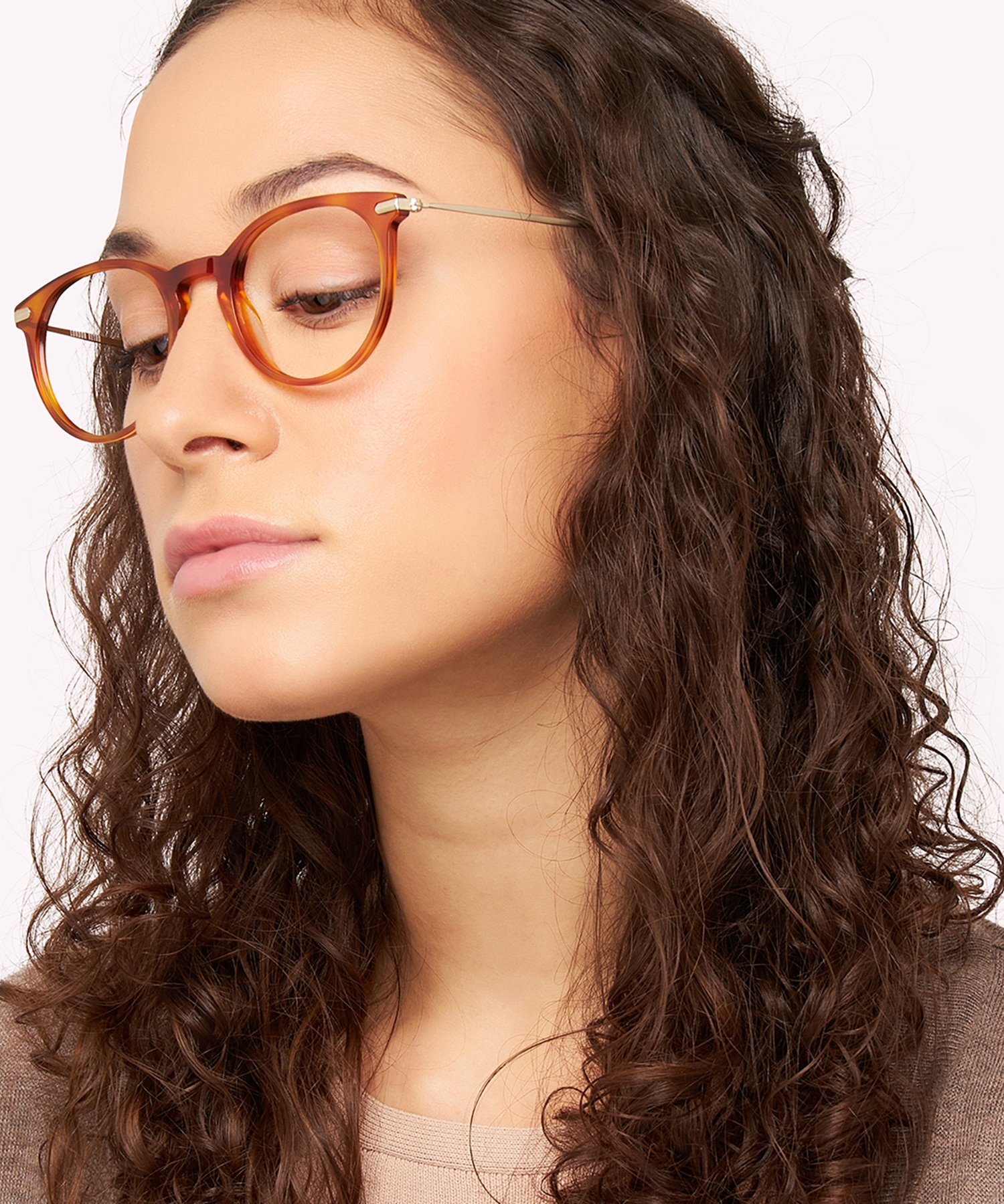 Albion Light Honey AcetateEyeglass Frames for Women for Glasses Direct