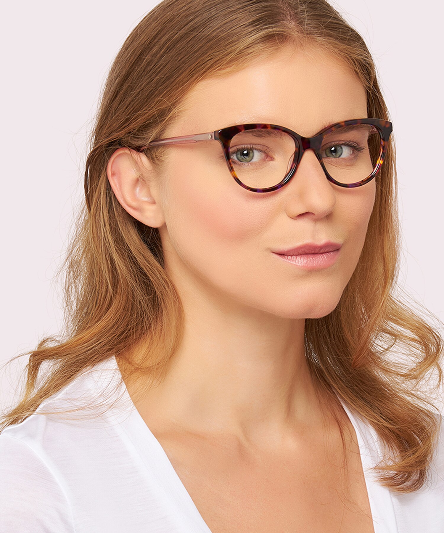 Paris K3 Tortoise Pink AcetateEyeglass Frames for Women for Glasses Direct
