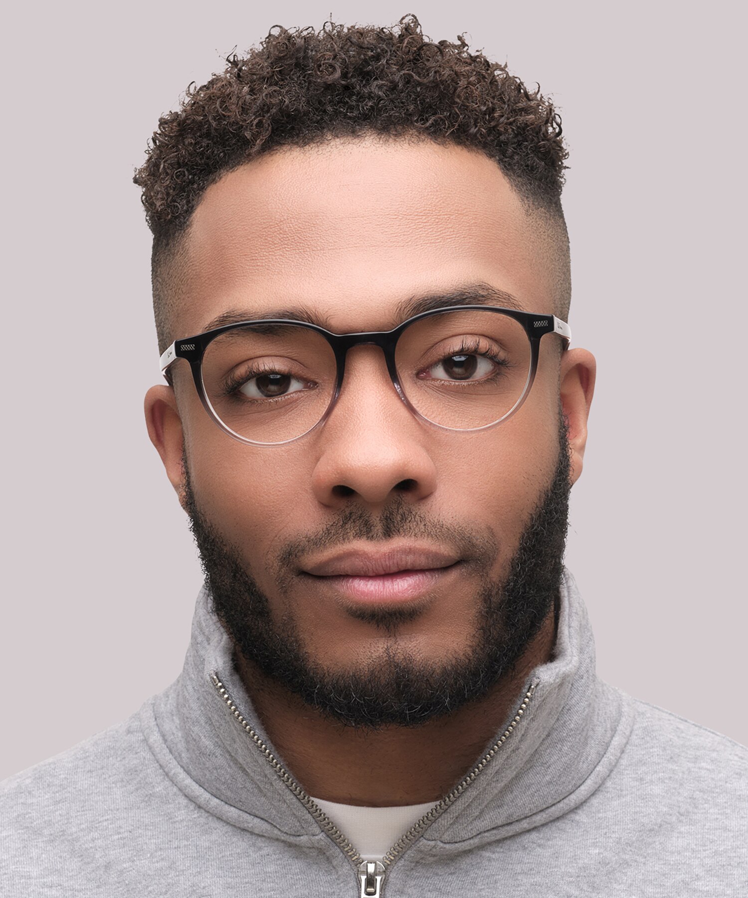York Grey MetalEyeglass Frames for Men for Glasses Direct