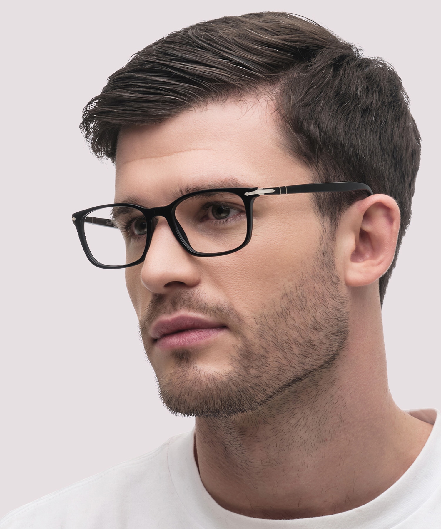 PO3189V Black AcetateEyeglass Frames for Men for Glasses Direct