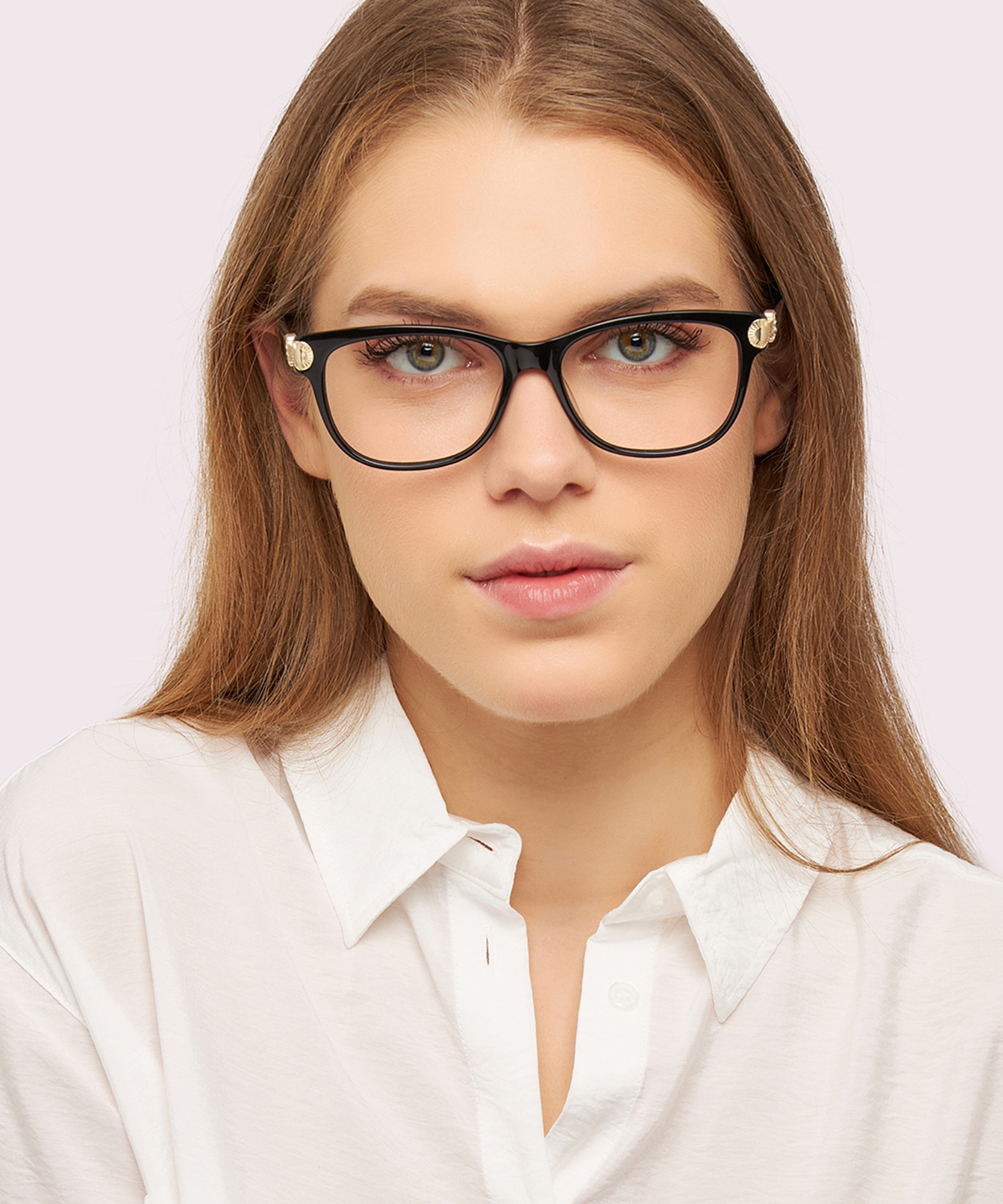 Evelyn Black AcetateEyeglass Frames for Women for Glasses Direct