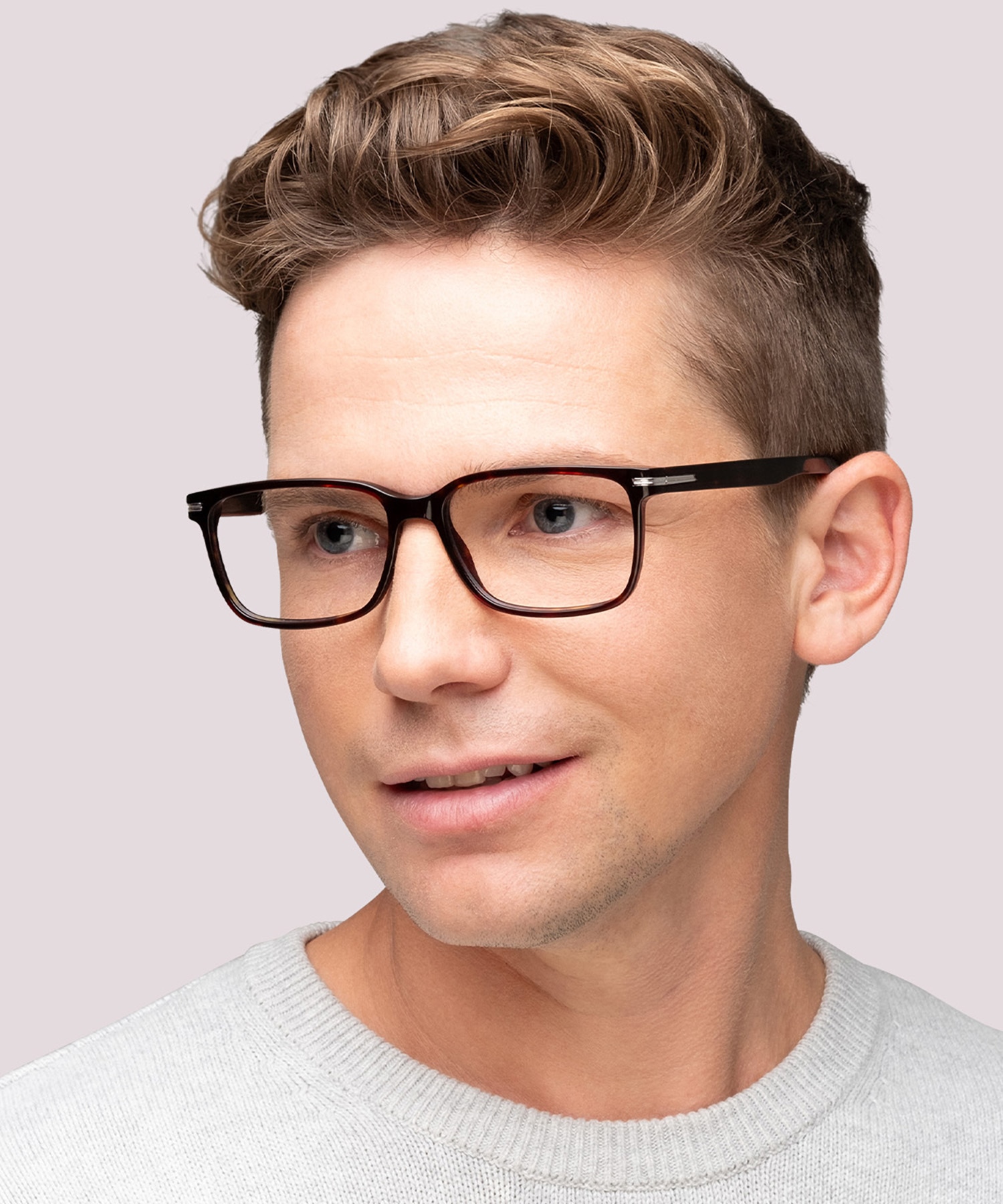 BOSS 1511 Tortoise AcetateEyeglass Frames for Men for Glasses Direct