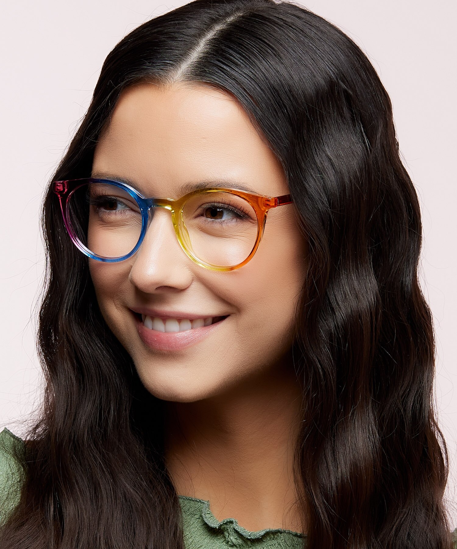 Smile Rainbow PlasticEyeglass Frames for Women for Glasses Direct