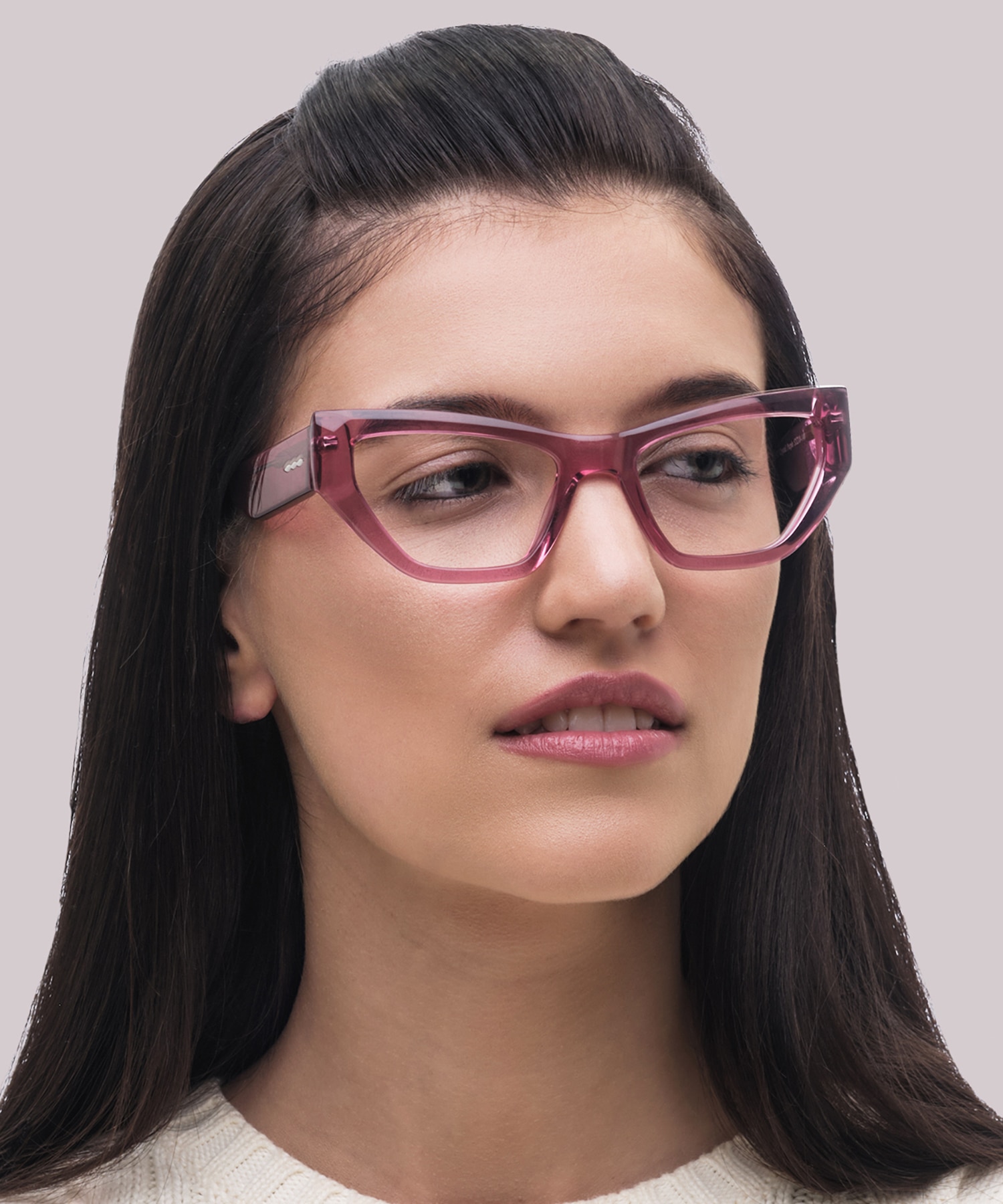 Harmony Crystal Purple AcetateEyeglass Frames for Women for Glasses Direct