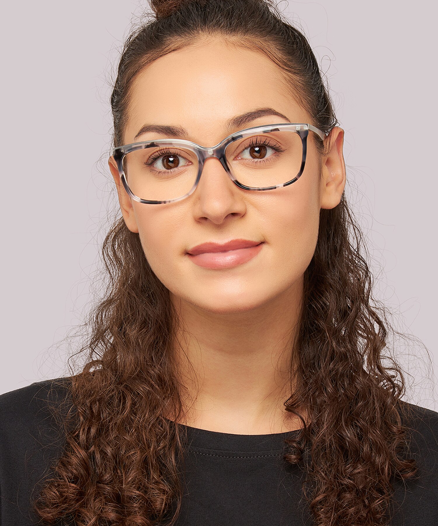 Delores Light Grey Havana AcetateEyeglass Frames for Women for Glasses Direct