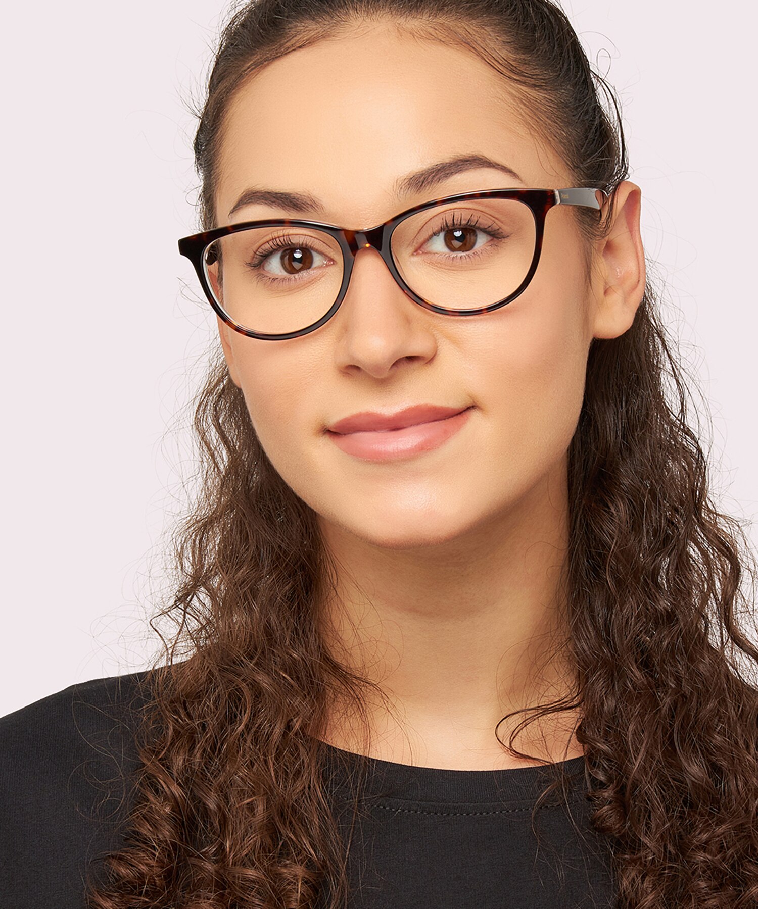 PLD D395 Tortoise AcetateEyeglass Frames for Women for Glasses Direct