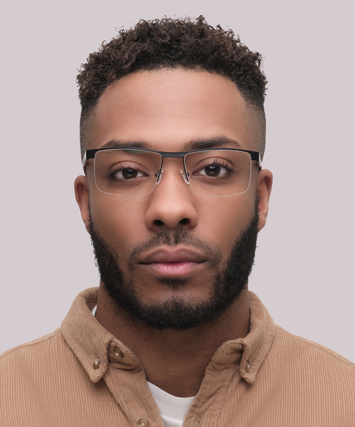 Remington Matte Black MetalEyeglass Frames for Men for Glasses Direct