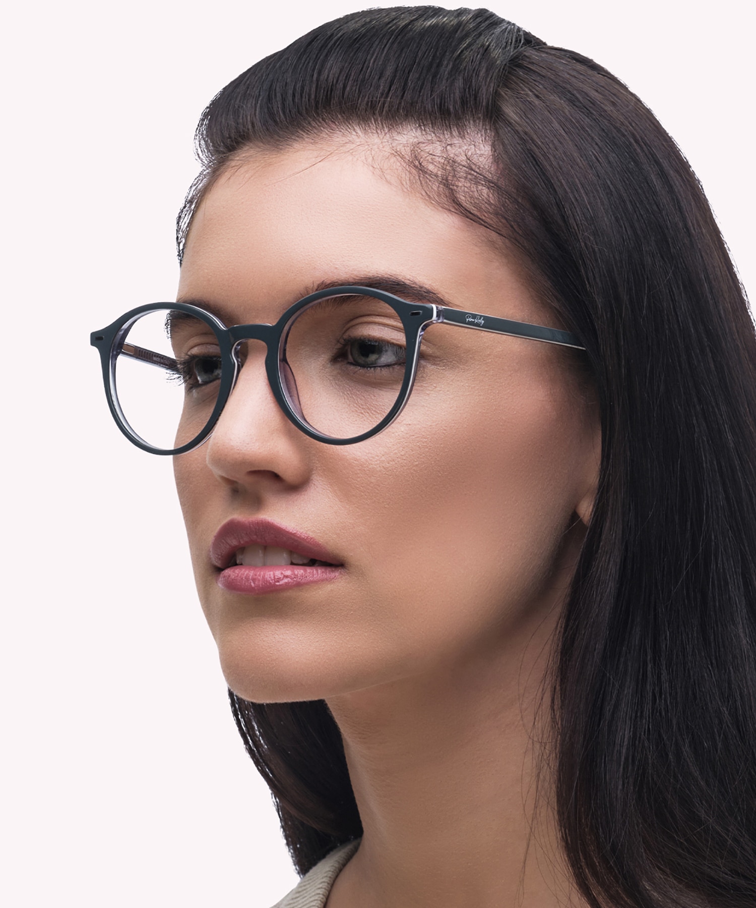ZEROTHREE Grey AcetateEyeglass Frames for Women for Glasses Direct