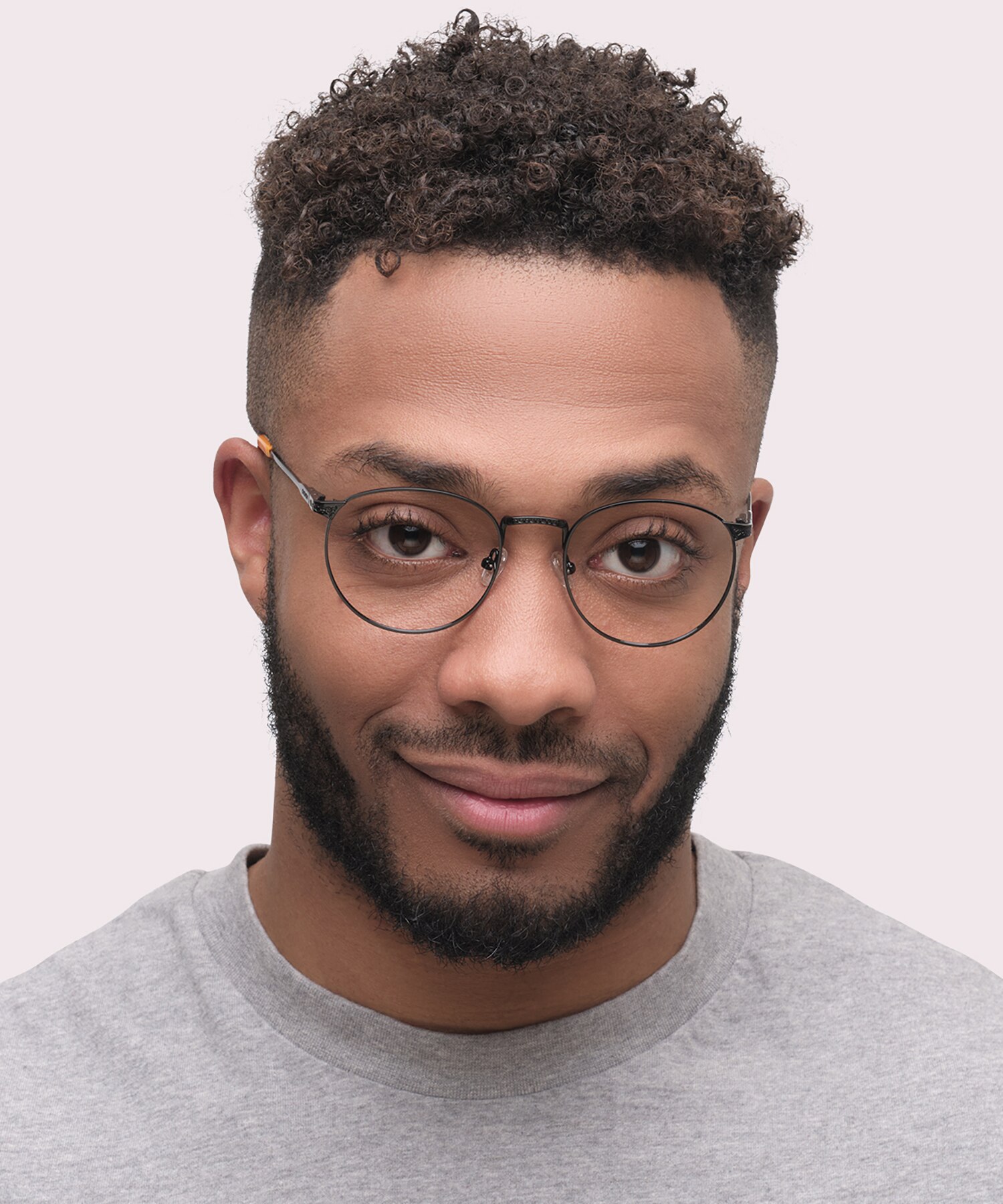 Heath Black MetalEyeglass Frames for Men for Glasses Direct