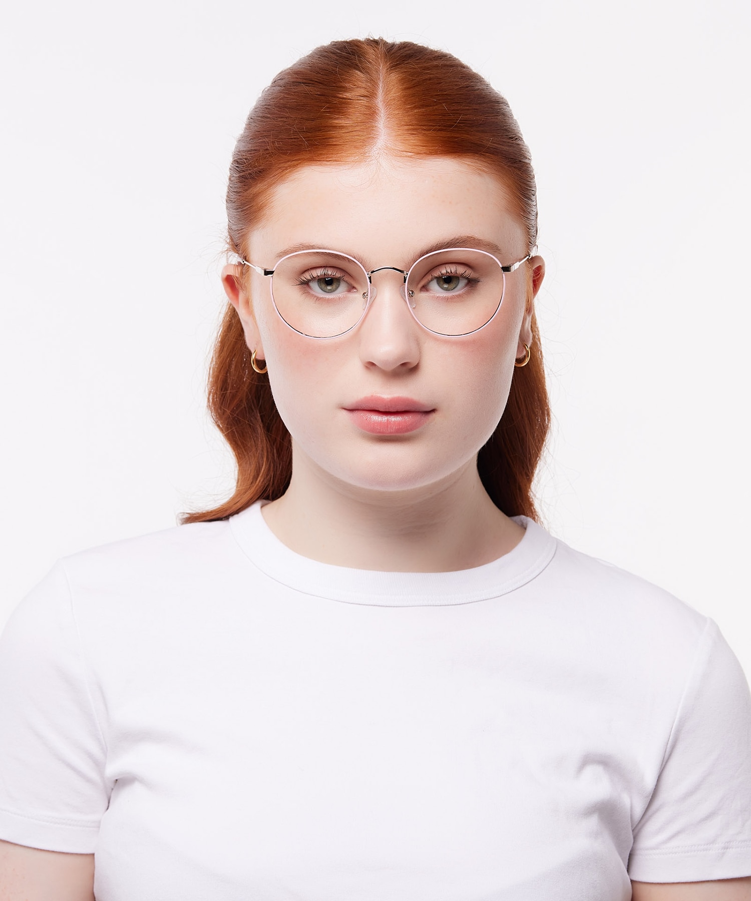 Kade Shiny Gold & Pink MetalSunglass Frames for Women for Glasses Direct