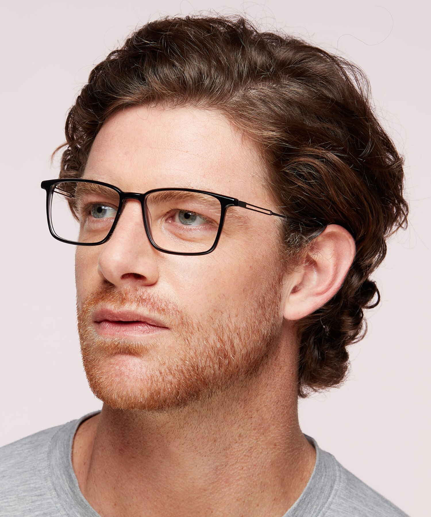 CPO 3529 Black AcetateEyeglass Frames for Men for Glasses Direct