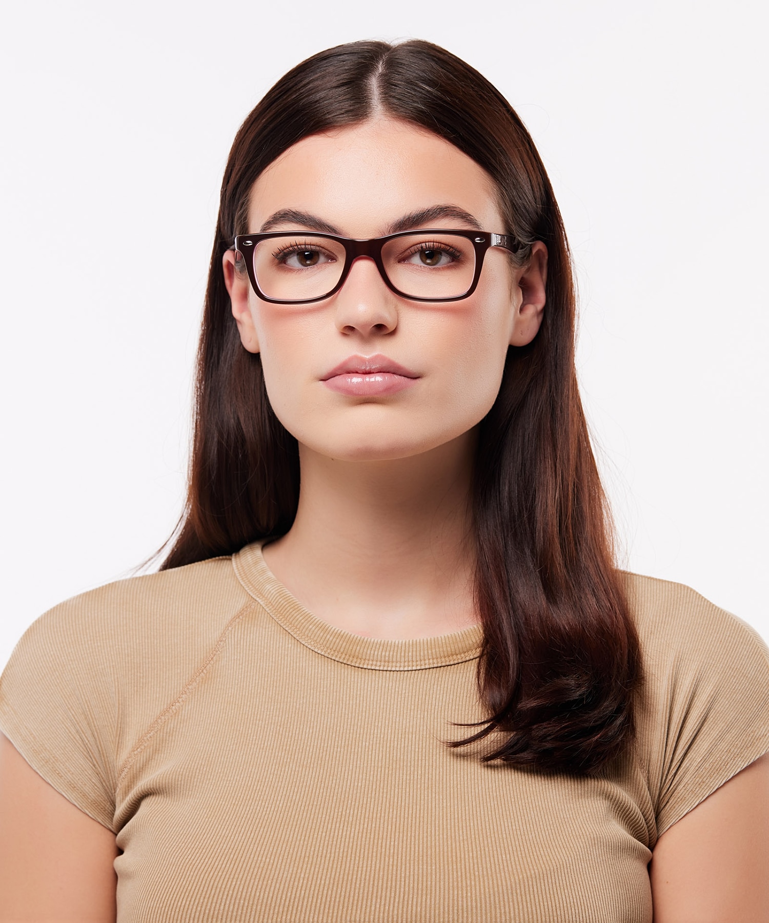 RB5228 Brown AcetateEyeglass Frames for Women for Glasses Direct