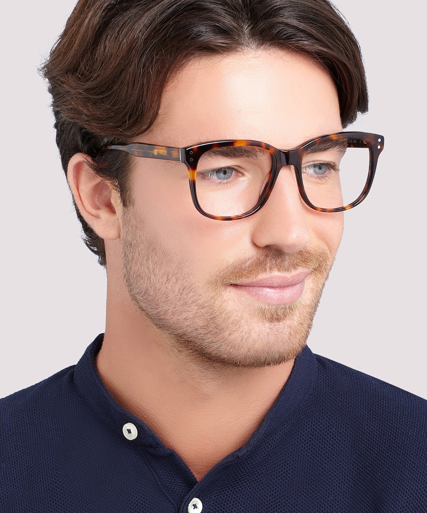 Jaden Havana AcetateSunglass Frames for Men for Glasses Direct
