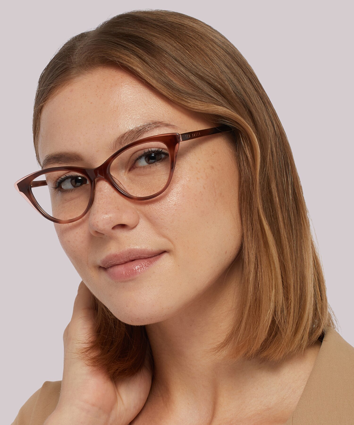 TB9194 Red AcetateEyeglass Frames for Women for Glasses Direct