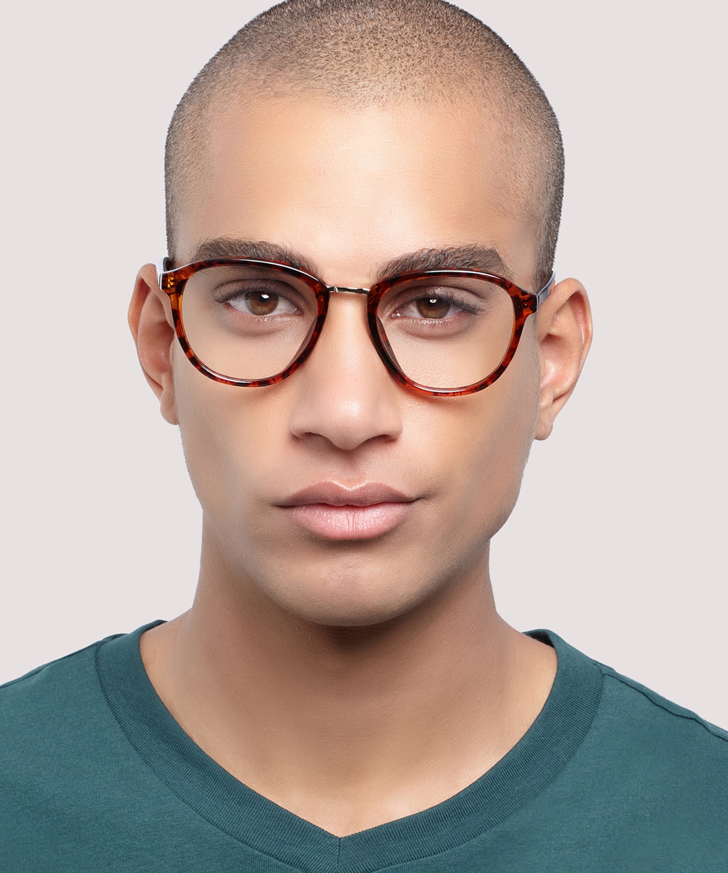 Cassidy Havana PlasticEyeglass Frames for Men for Glasses Direct