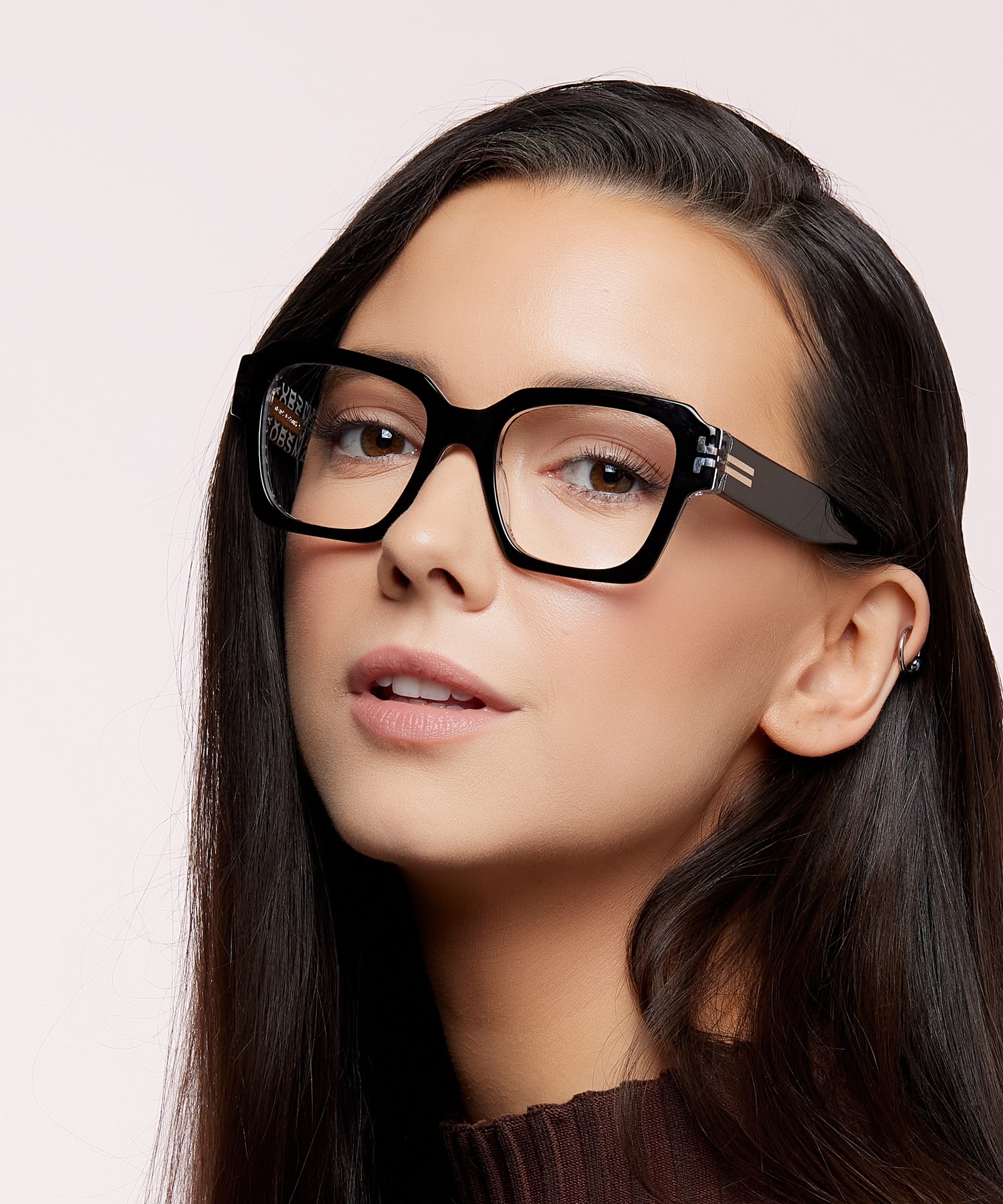 MJ 1088 Black AcetateEyeglass Frames for Women for Glasses Direct