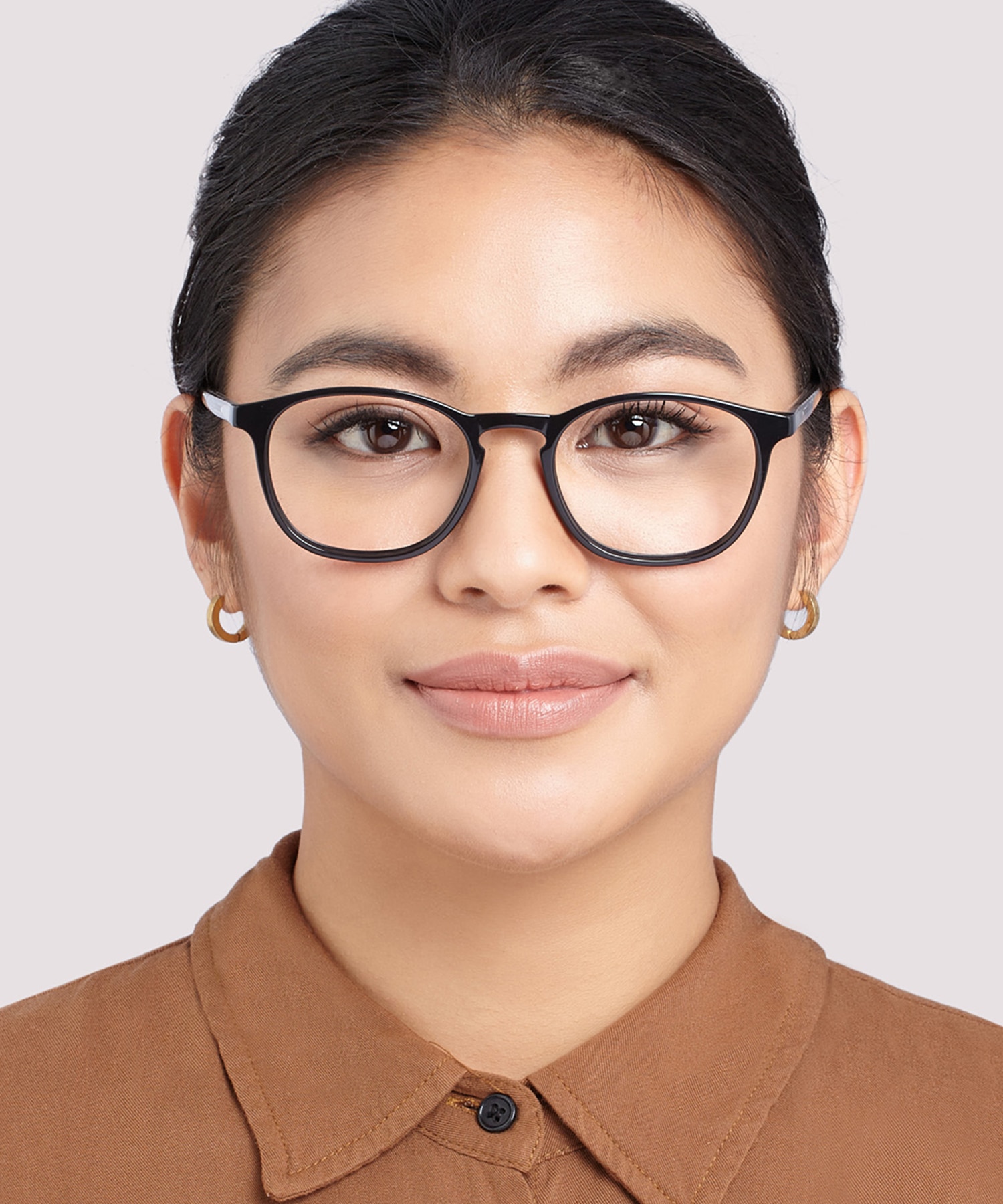 Whitley Black & Crystal AcetateEyeglass Frames for Women for Glasses Direct