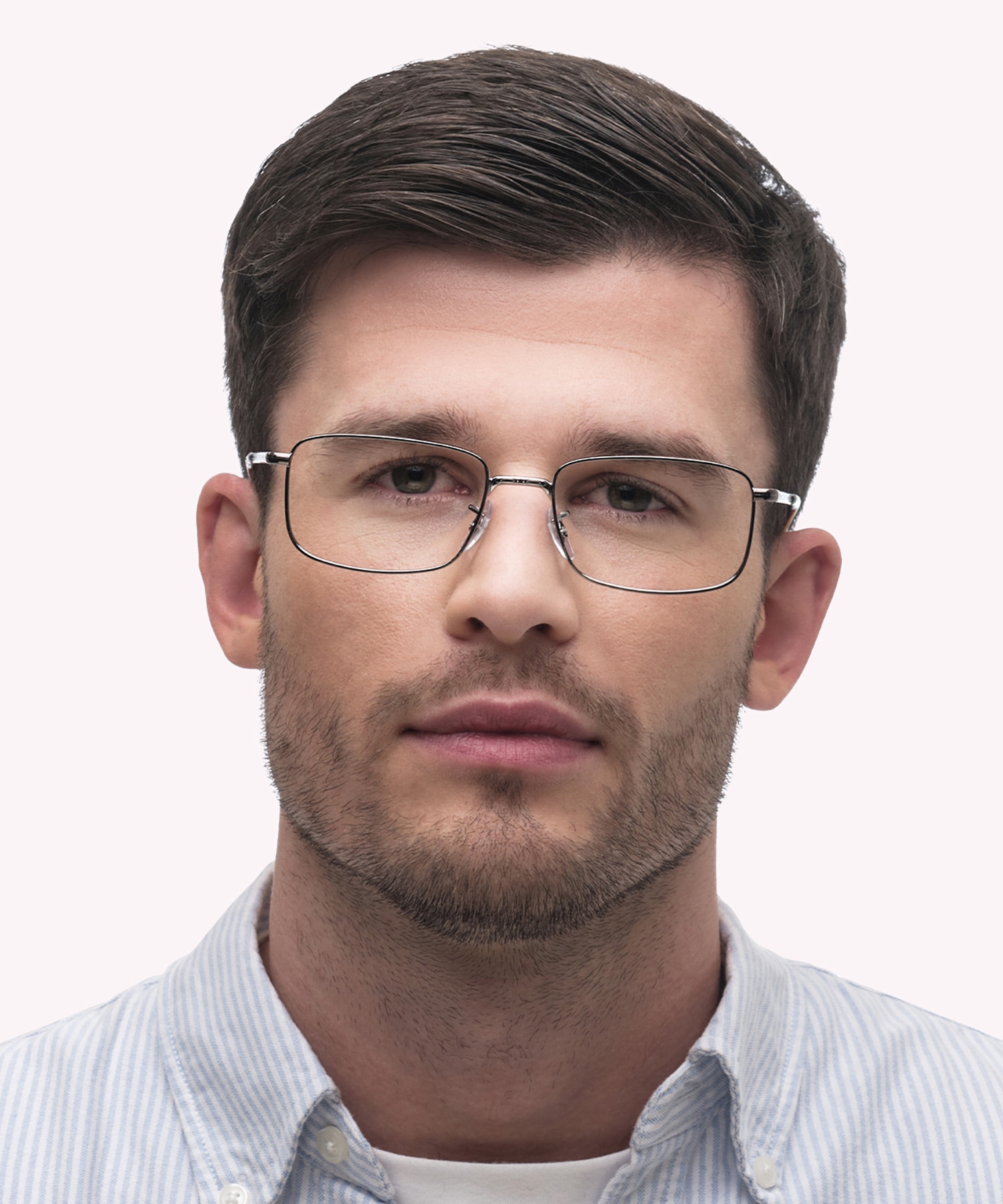 RB3717V Gunmetal MetalEyeglass Frames for Men for Glasses Direct