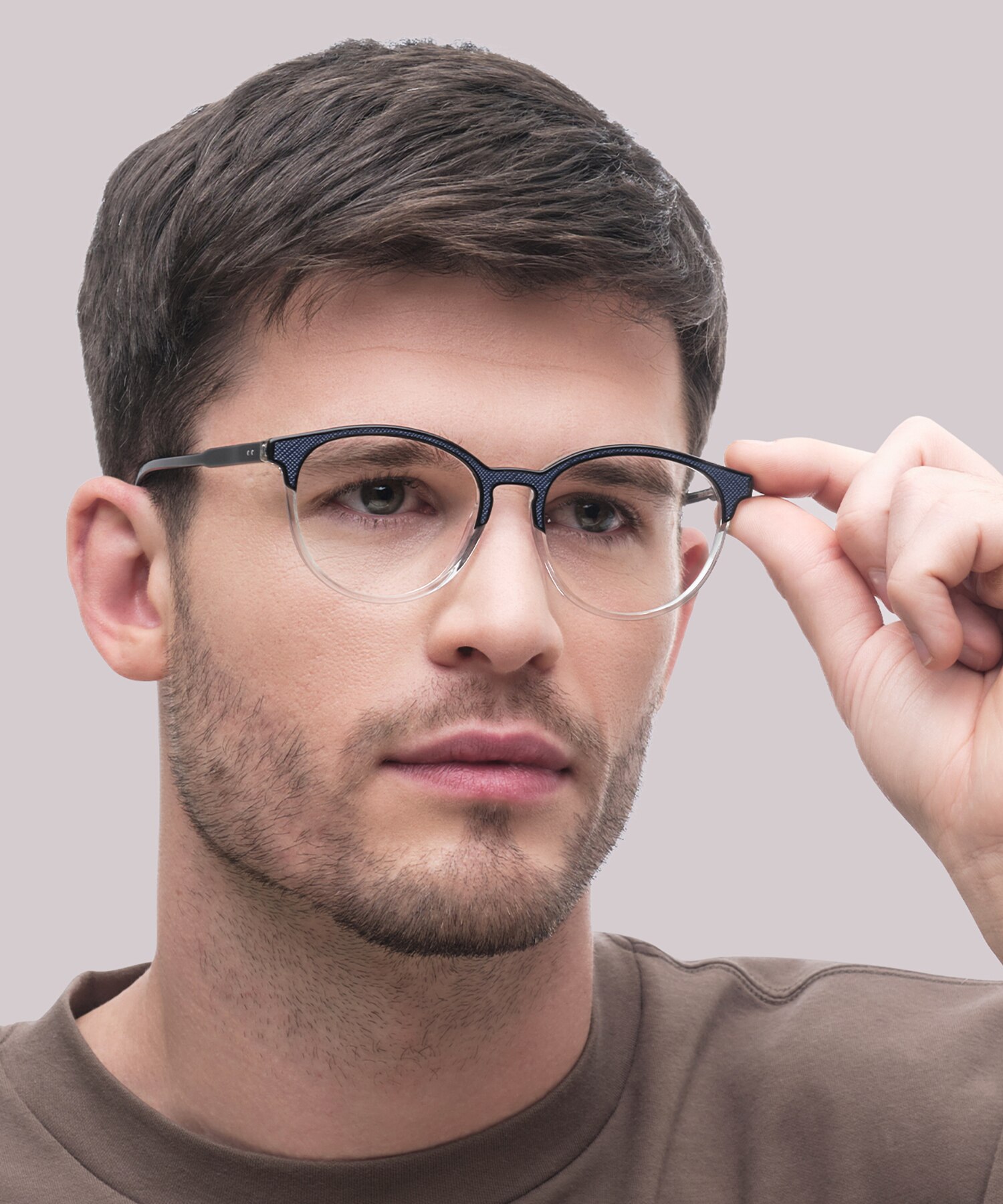 Harrow Blue AcetateEyeglass Frames for Men for Glasses Direct