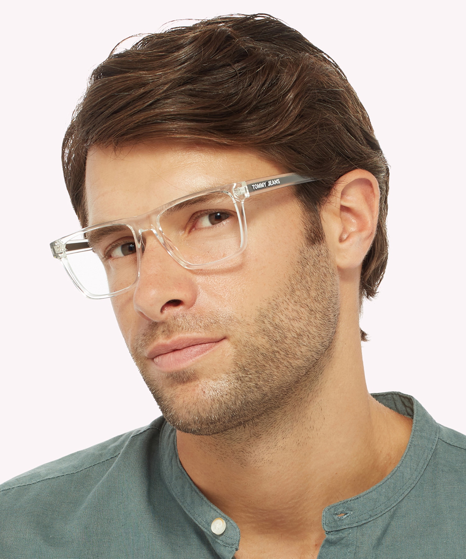 TJ 0058 Clear PlasticEyeglass Frames for Men for Glasses Direct