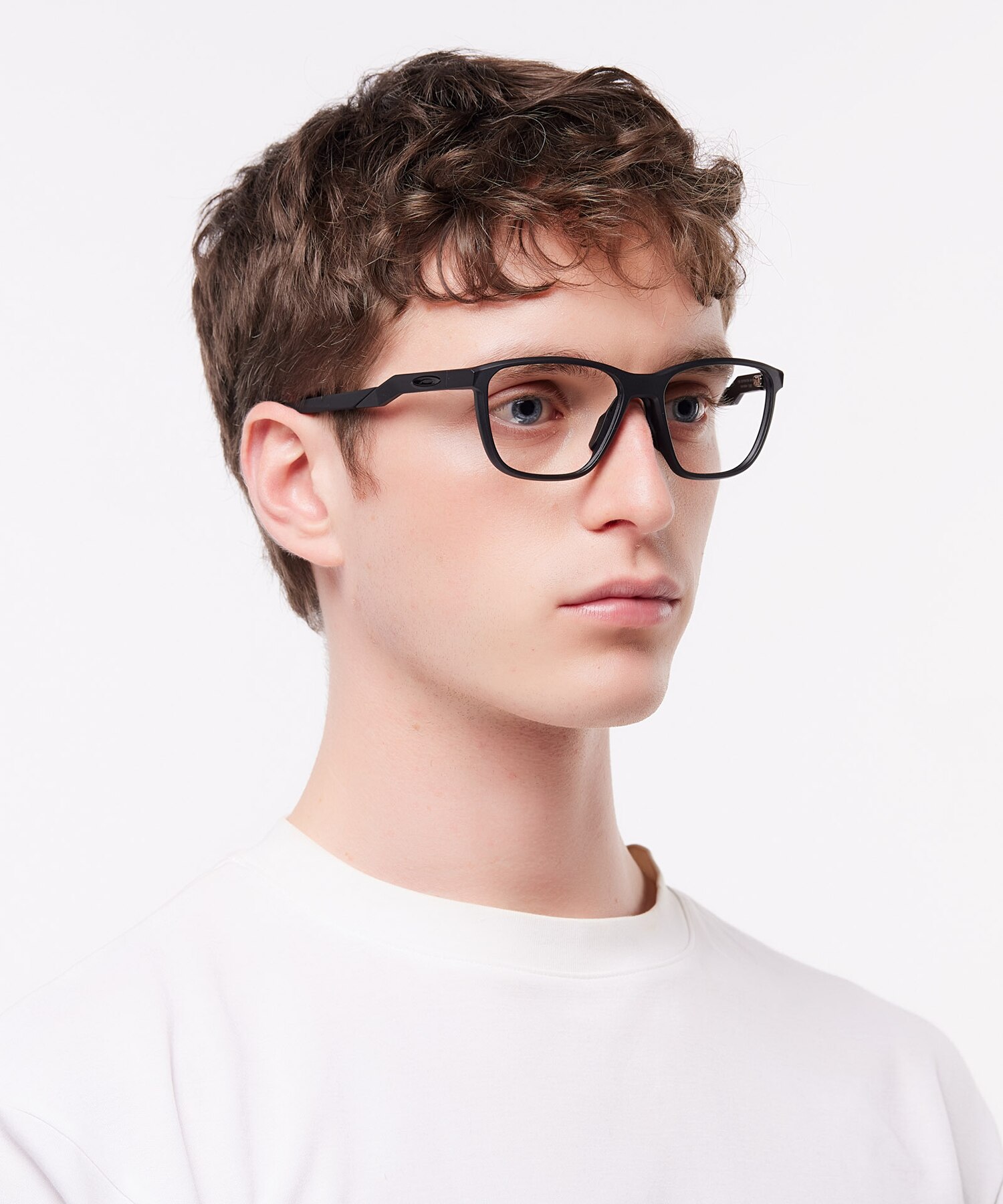 Futurity RS Satin Black PlasticEyeglass Frames for Men for Glasses Direct
