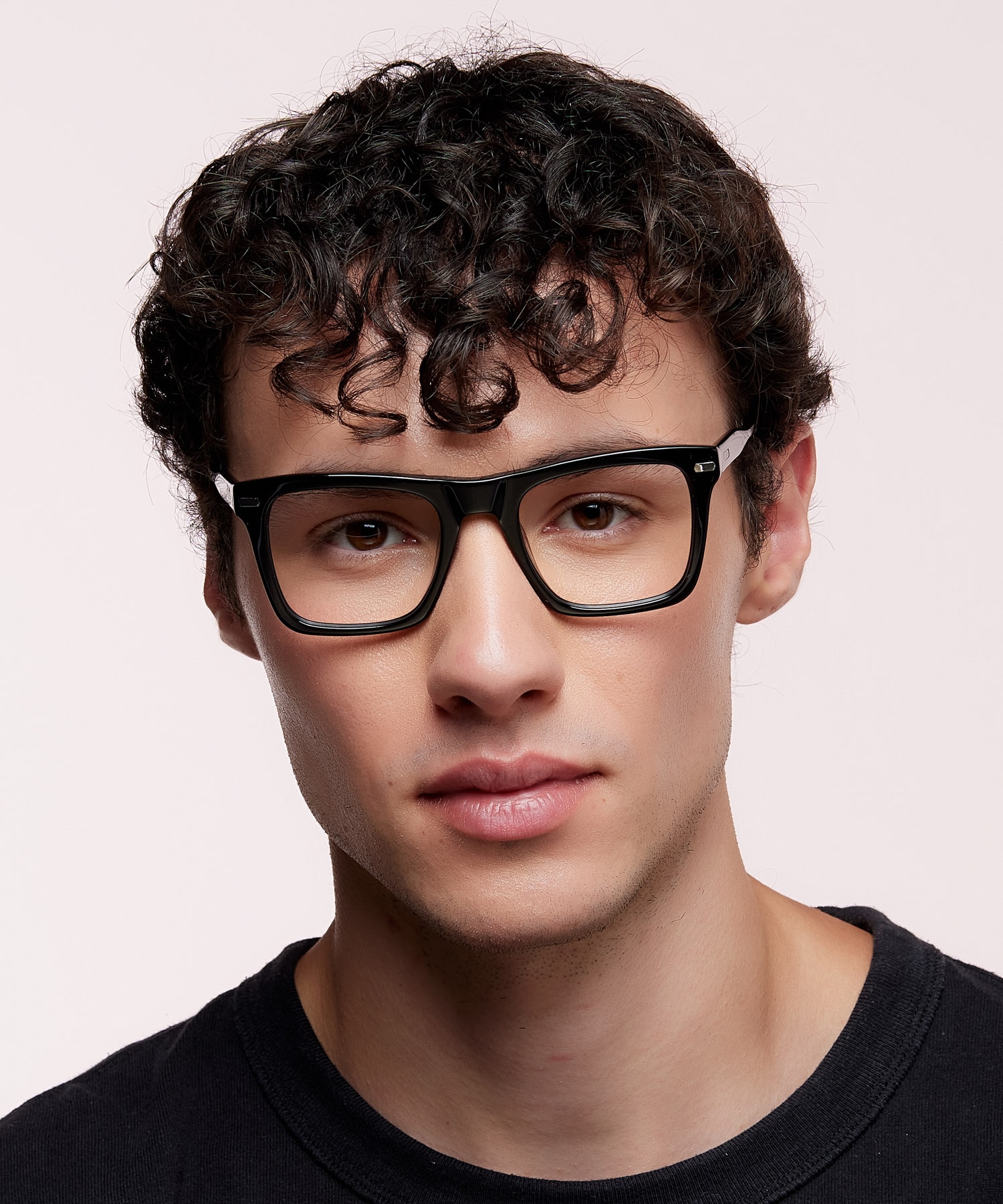 Jagger Black AcetateEyeglass Frames for Men for Glasses Direct