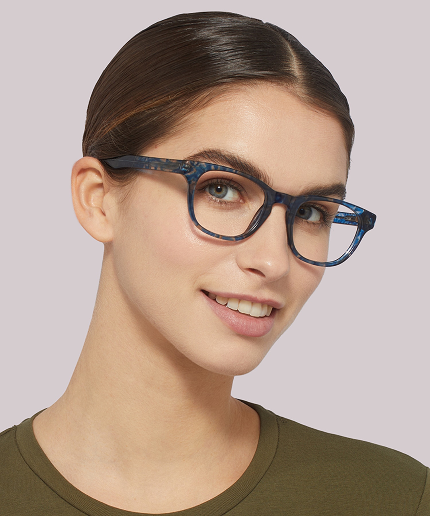 Andi Tanzanite AcetateEyeglass Frames for Women for Glasses Direct