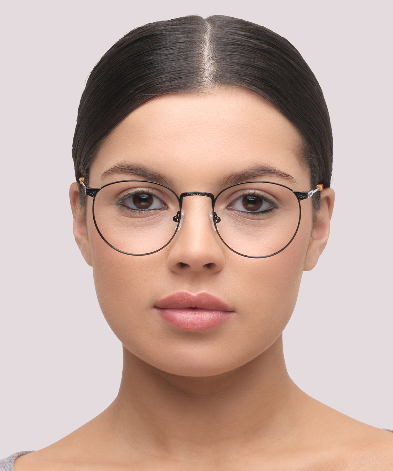 Heath Black MetalEyeglass Frames for Women for Glasses Direct
