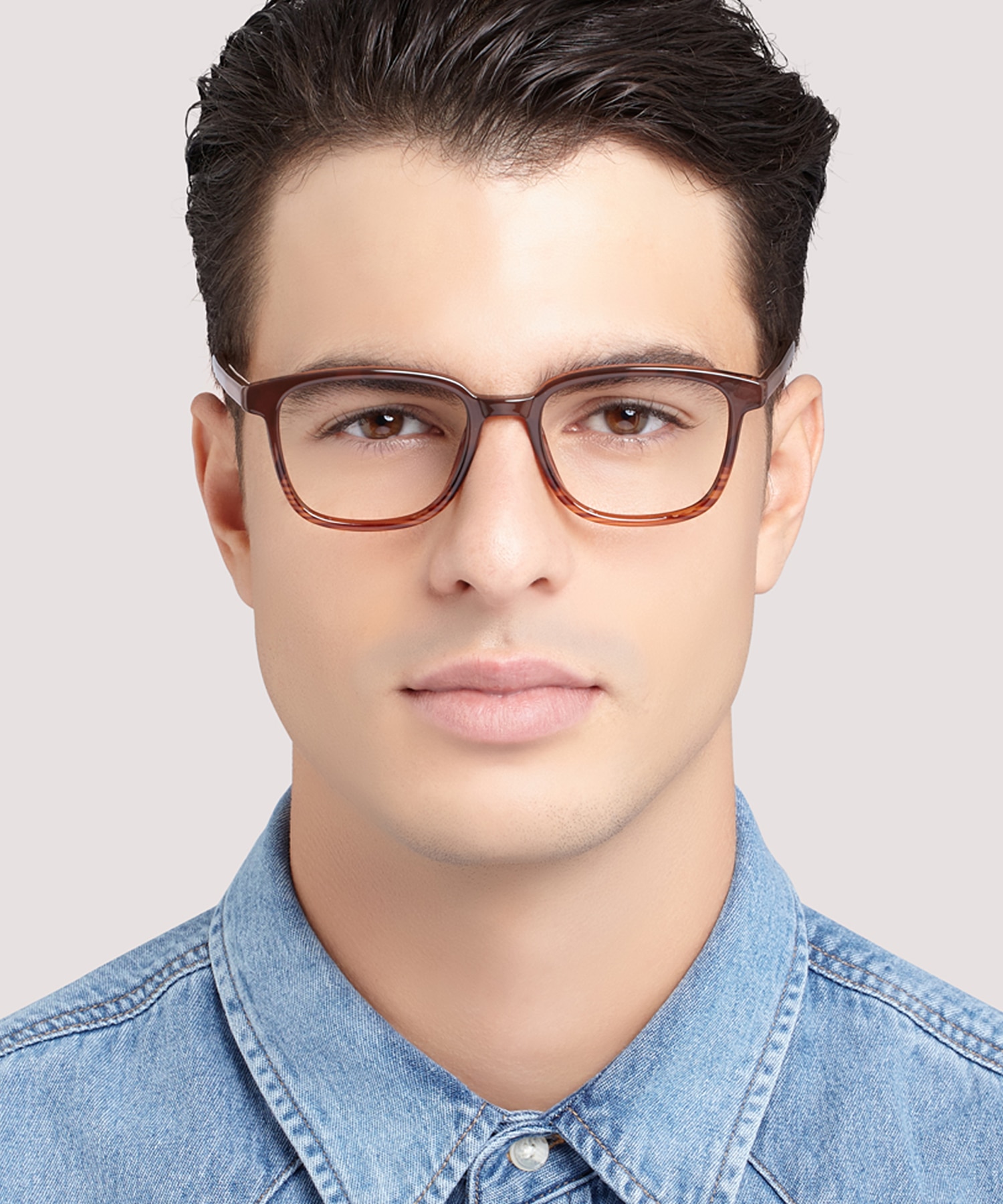 Cooper Spotty Havana PlasticEyeglass Frames for Men for Glasses Direct